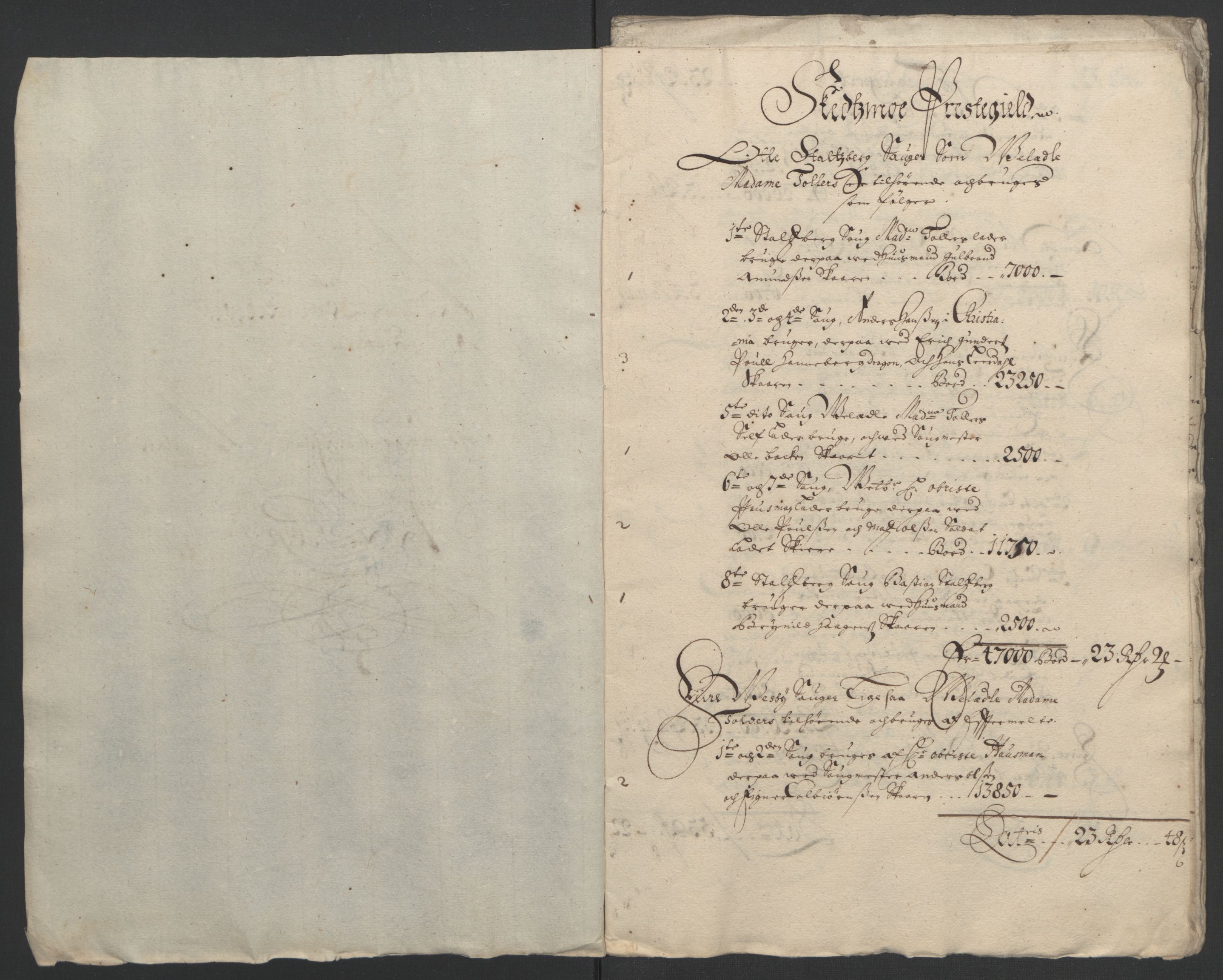 Rentekammeret inntil 1814, Reviderte regnskaper, Fogderegnskap, RA/EA-4092/R11/L0577: Fogderegnskap Nedre Romerike, 1692, p. 153