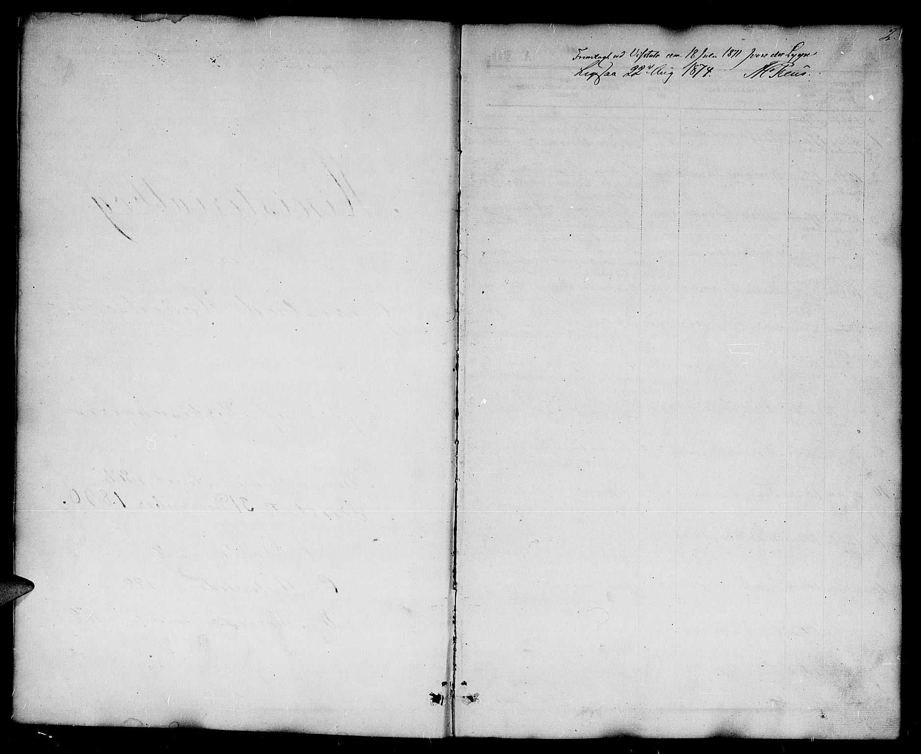 Gjerstad sokneprestkontor, SAK/1111-0014/F/Fb/Fba/L0006: Parish register (copy) no. B 6, 1868-1890