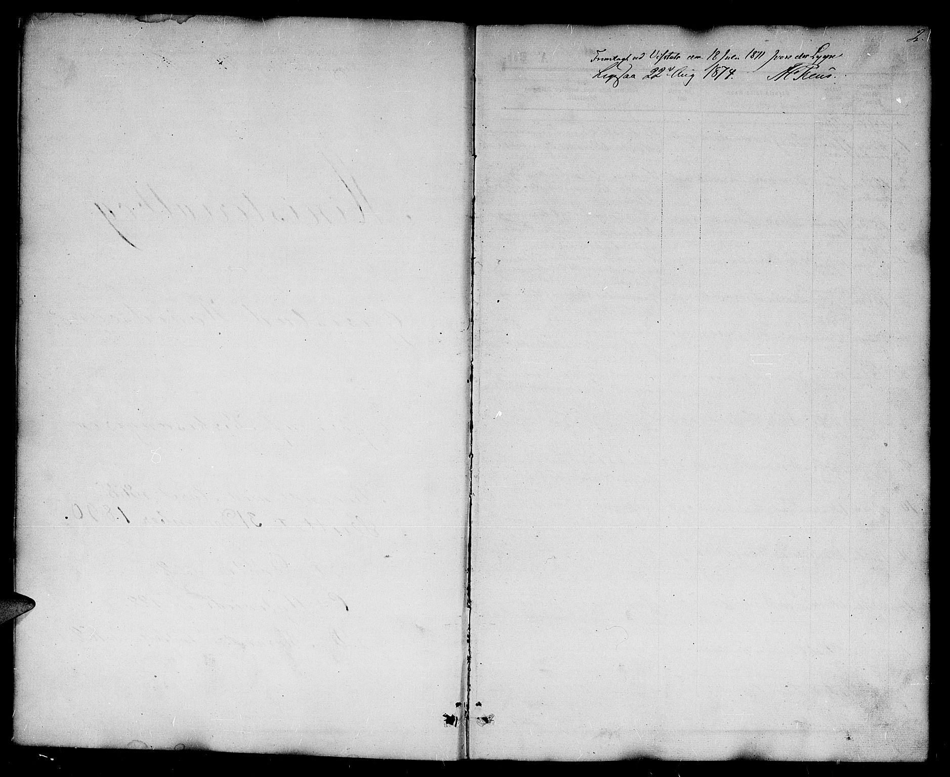 Gjerstad sokneprestkontor, AV/SAK-1111-0014/F/Fb/Fba/L0006: Parish register (copy) no. B 6, 1868-1890