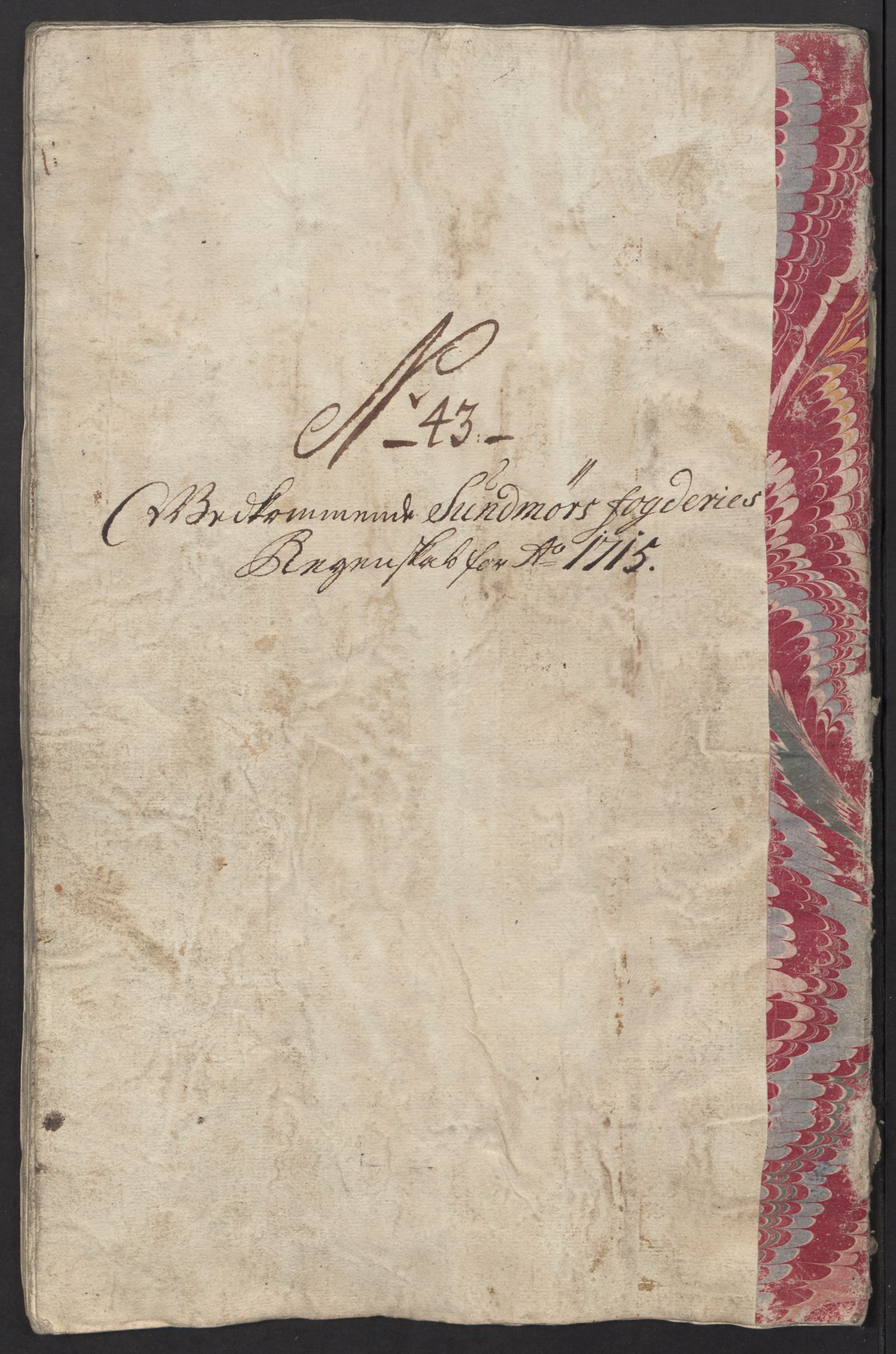 Rentekammeret inntil 1814, Reviderte regnskaper, Fogderegnskap, RA/EA-4092/R54/L3567: Fogderegnskap Sunnmøre, 1715, p. 302