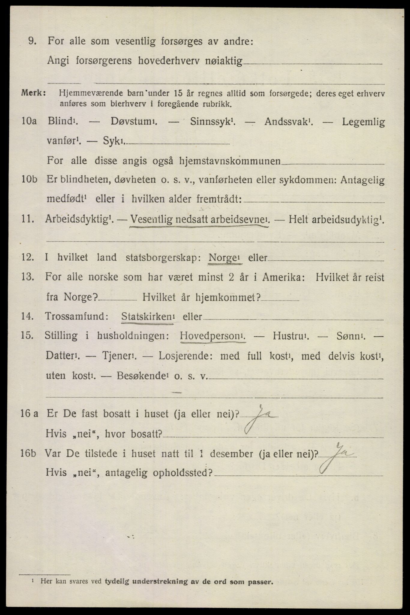 SAKO, 1920 census for Ramnes, 1920, p. 4967