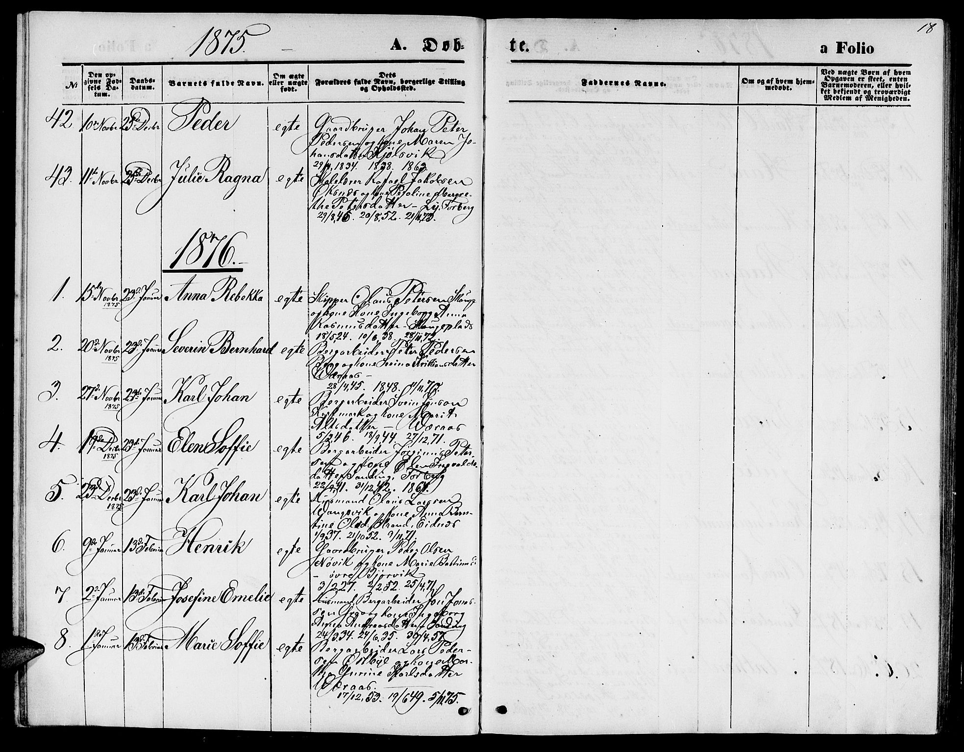 Ministerialprotokoller, klokkerbøker og fødselsregistre - Nord-Trøndelag, AV/SAT-A-1458/722/L0225: Parish register (copy) no. 722C01, 1871-1888, p. 18