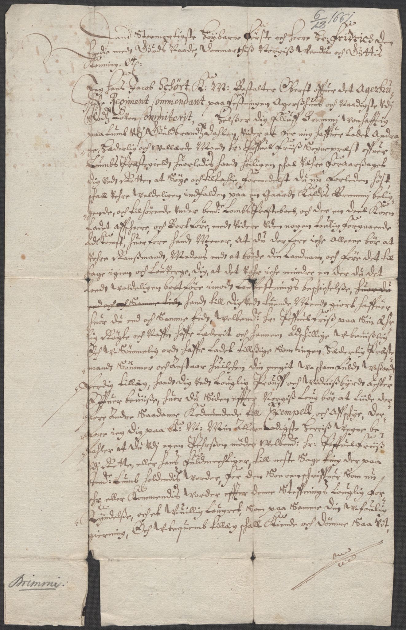 Riksarkivets diplomsamling, AV/RA-EA-5965/F15/L0012: Prestearkiv - Oppland, 1584-1794, p. 136