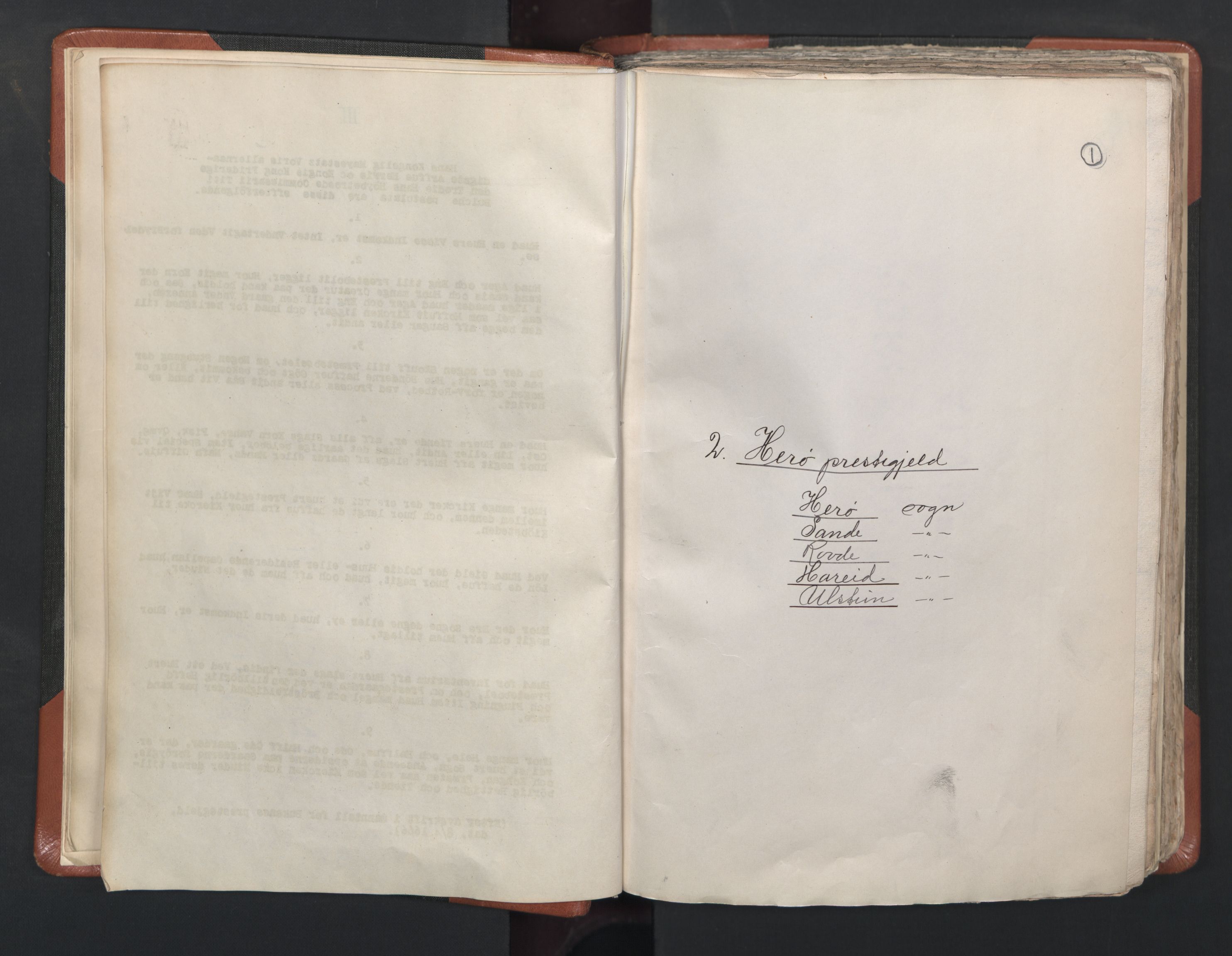 RA, Vicar's Census 1664-1666, no. 26: Sunnmøre deanery, 1664-1666, p. 1