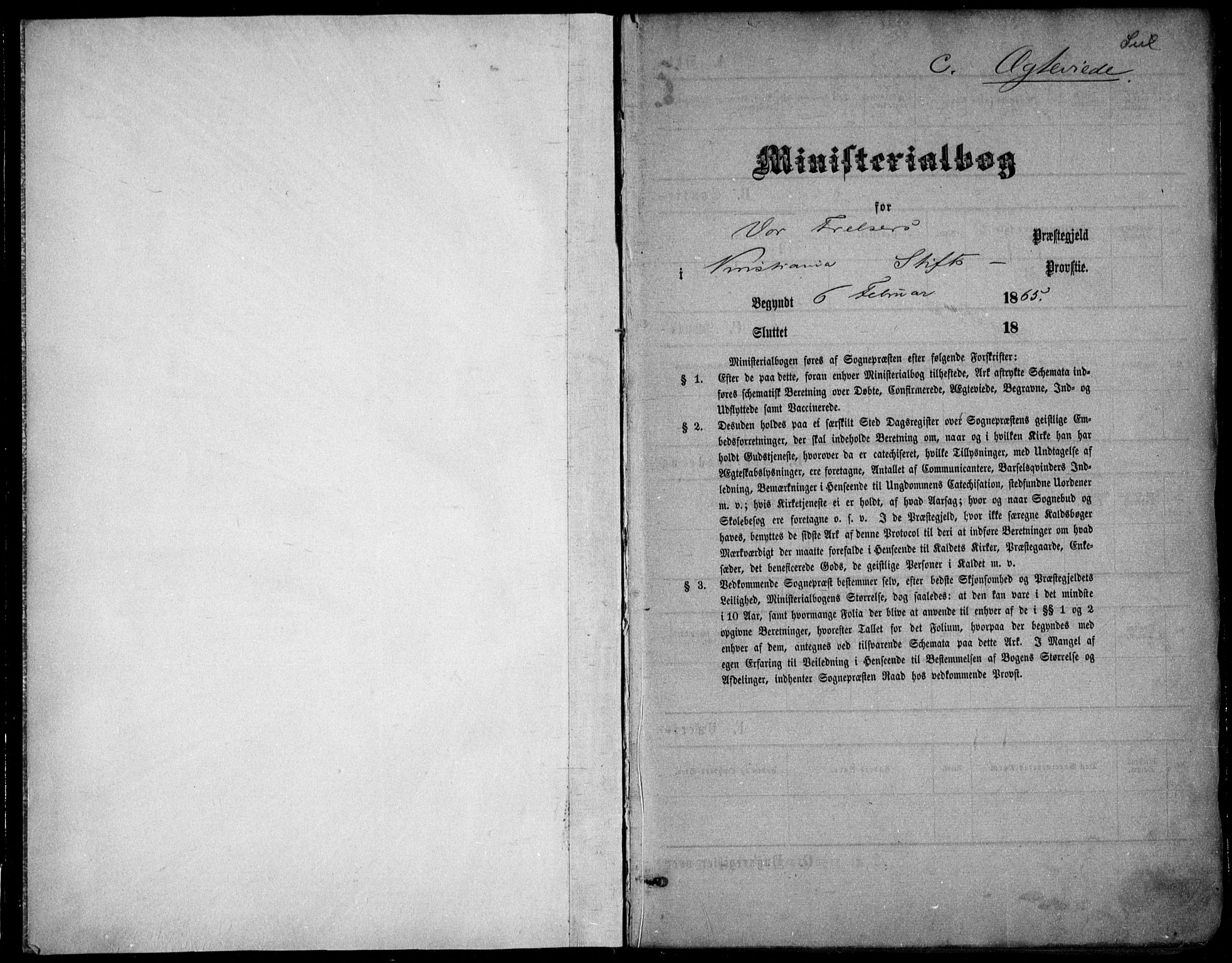 Oslo domkirke Kirkebøker, AV/SAO-A-10752/F/Fa/L0021: Parish register (official) no. 21, 1865-1884