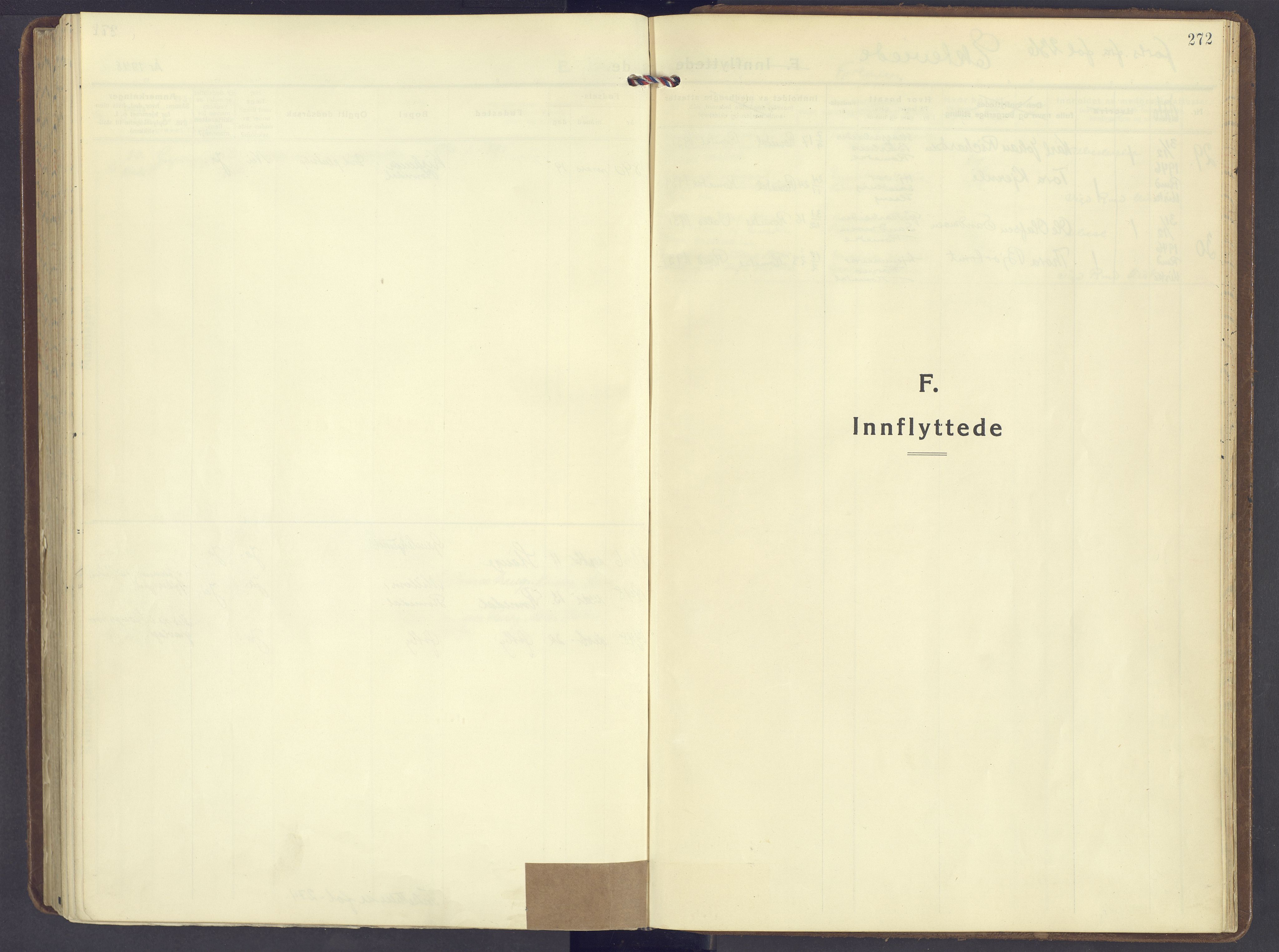 Romedal prestekontor, SAH/PREST-004/K/L0014: Parish register (official) no. 14, 1936-1949, p. 272