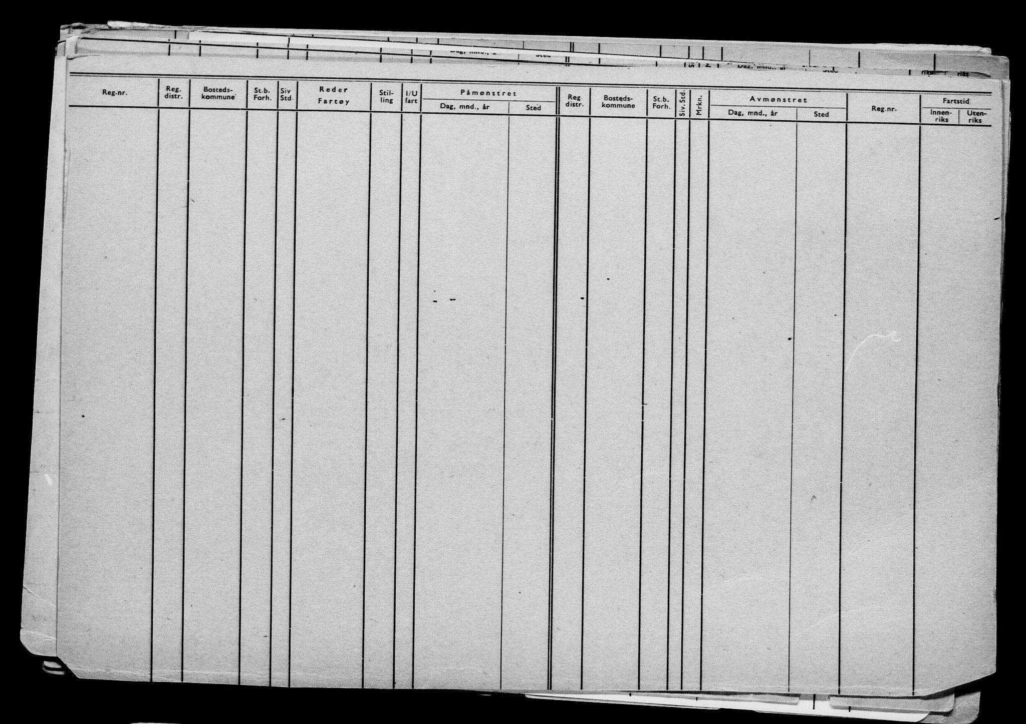 Direktoratet for sjømenn, AV/RA-S-3545/G/Gb/L0008: Hovedkort, 1890-1891, p. 188