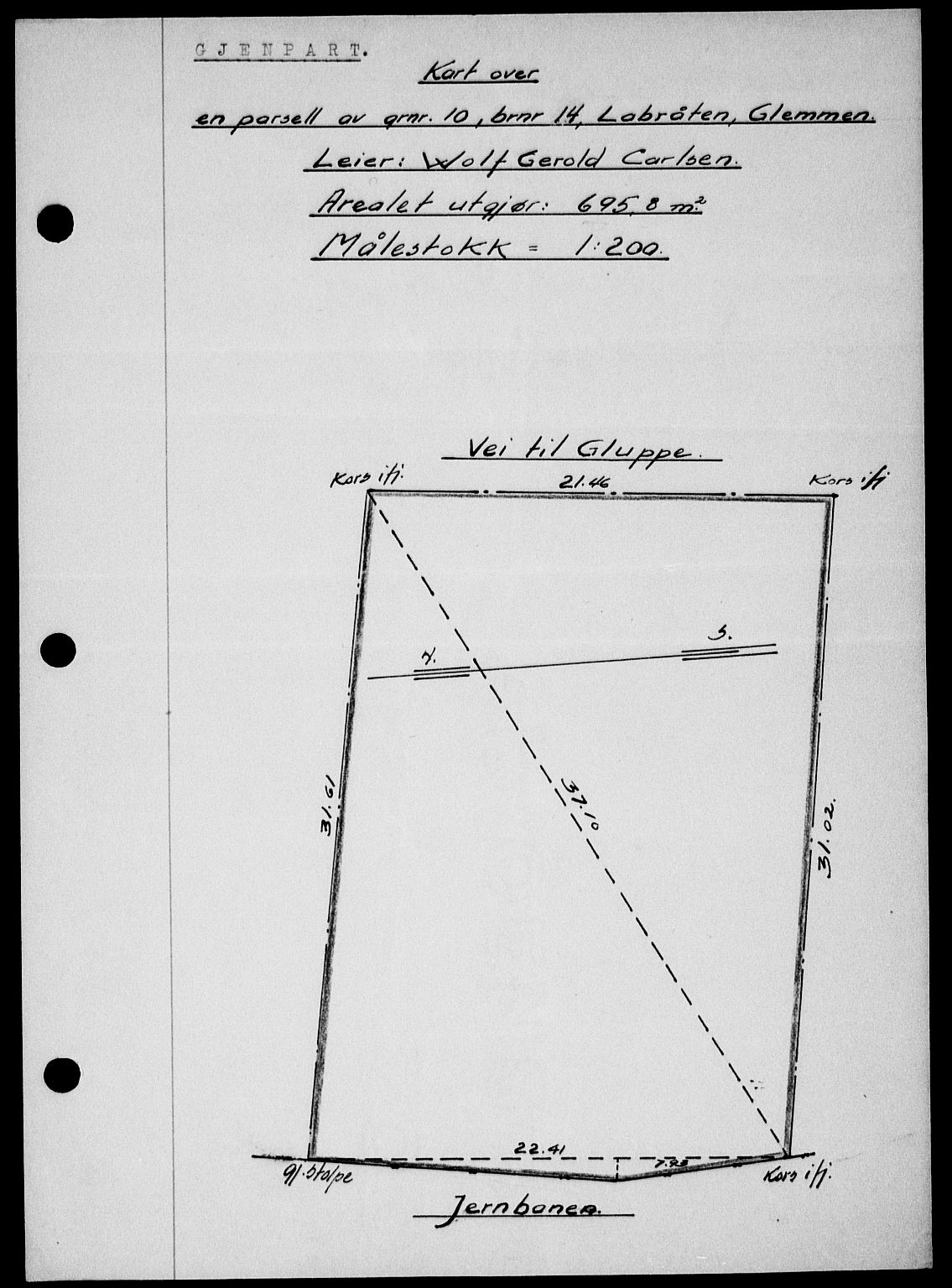 Onsøy sorenskriveri, SAO/A-10474/G/Ga/Gab/L0018: Mortgage book no. II A-18, 1946-1947, Diary no: : 68/1947