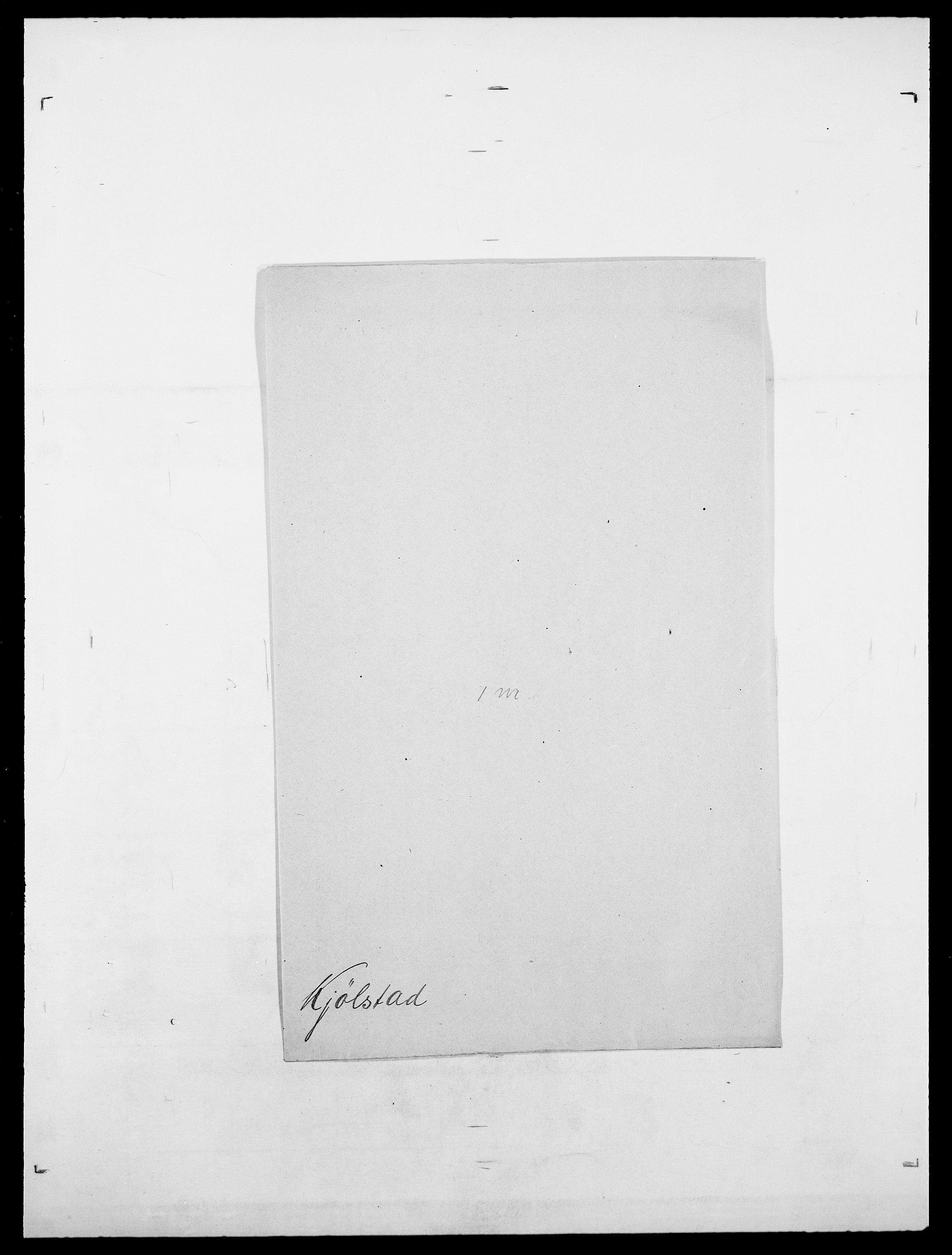 Delgobe, Charles Antoine - samling, SAO/PAO-0038/D/Da/L0020: Irgens - Kjøsterud, p. 831