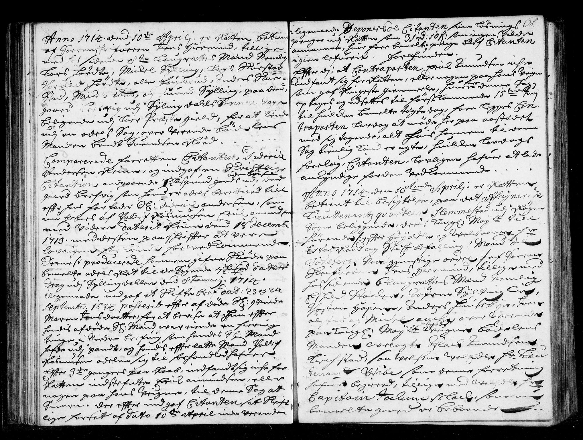 Lier, Røyken og Hurum sorenskriveri, SAKO/A-89/F/Fa/L0043: Tingbok, 1712-1716, p. 68