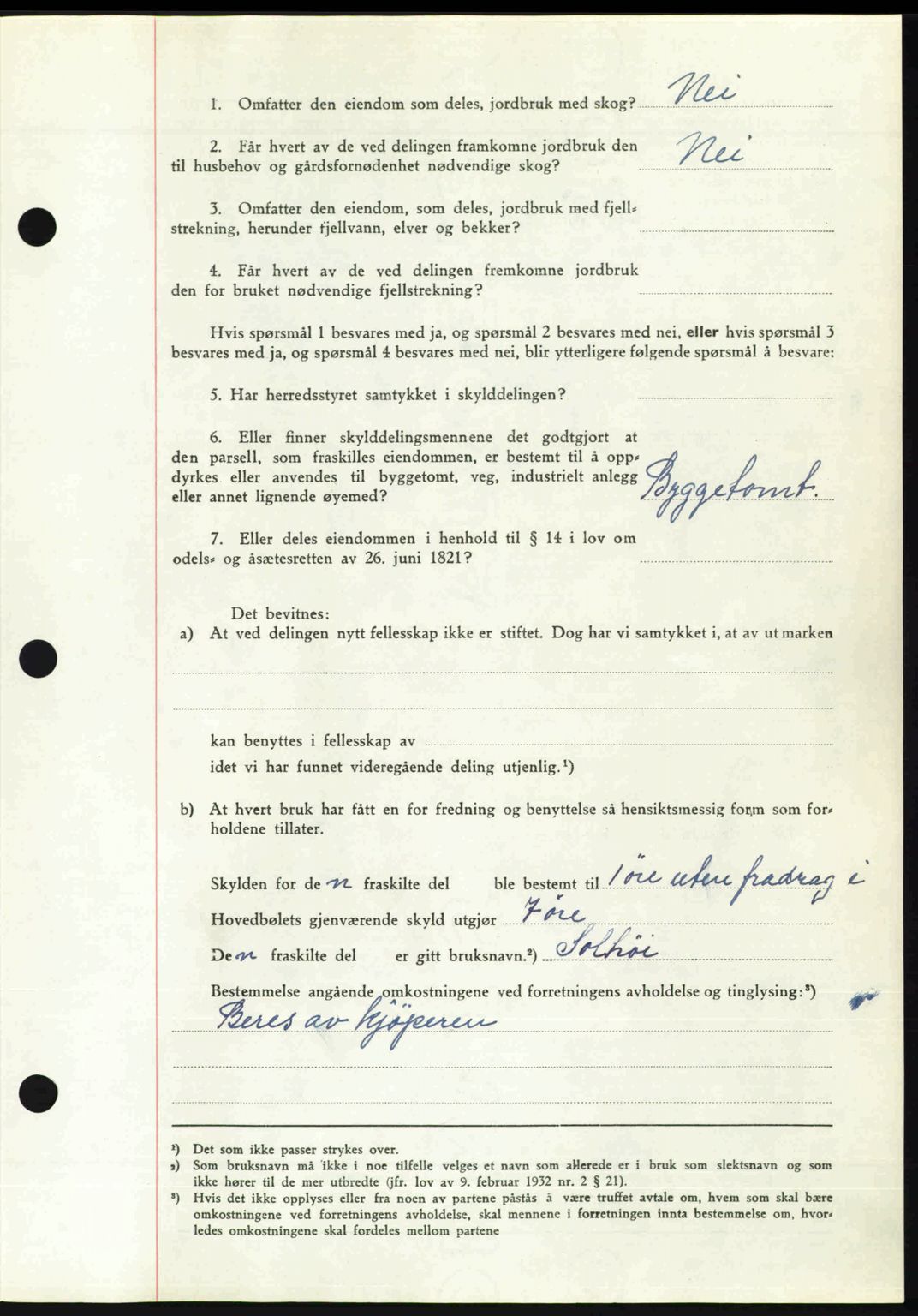 Nedenes sorenskriveri, AV/SAK-1221-0006/G/Gb/Gba/L0060: Mortgage book no. A12, 1948-1949, Diary no: : 899/1949
