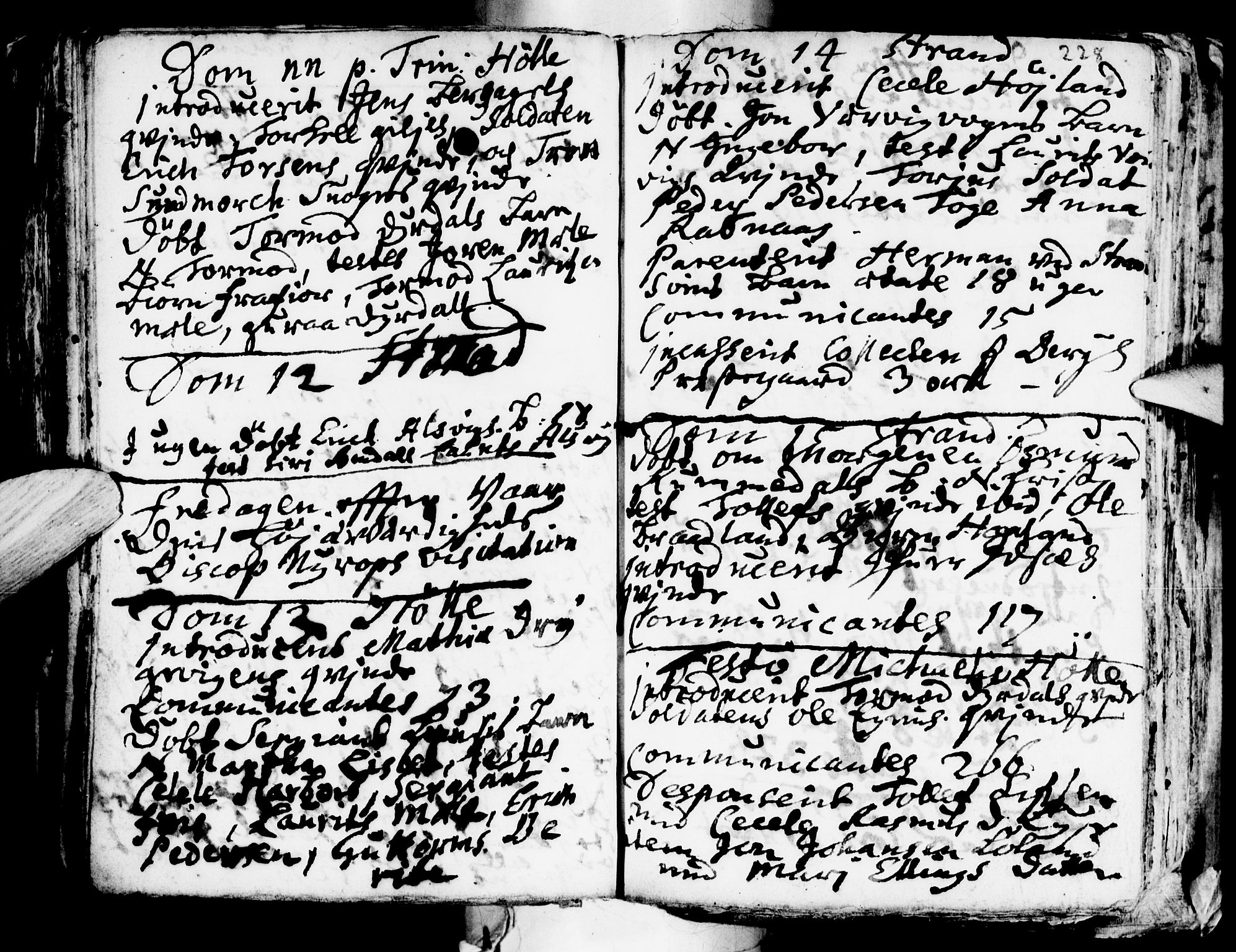 Strand sokneprestkontor, SAST/A-101828/H/Ha/Haa/L0001: Parish register (official) no. A 1, 1702-1745, p. 228