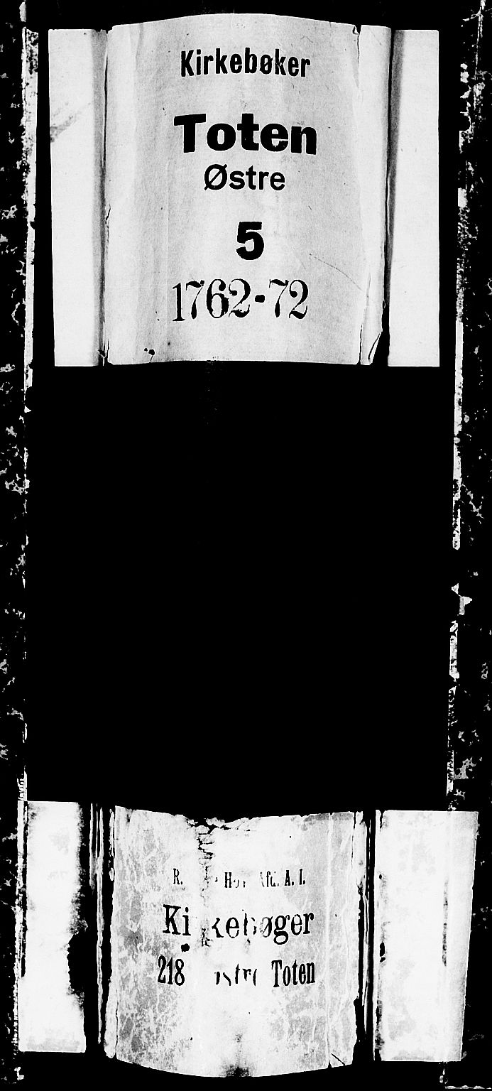 Toten prestekontor, SAH/PREST-102/H/Ha/Haa/L0005: Parish register (official) no. 5, 1761-1772