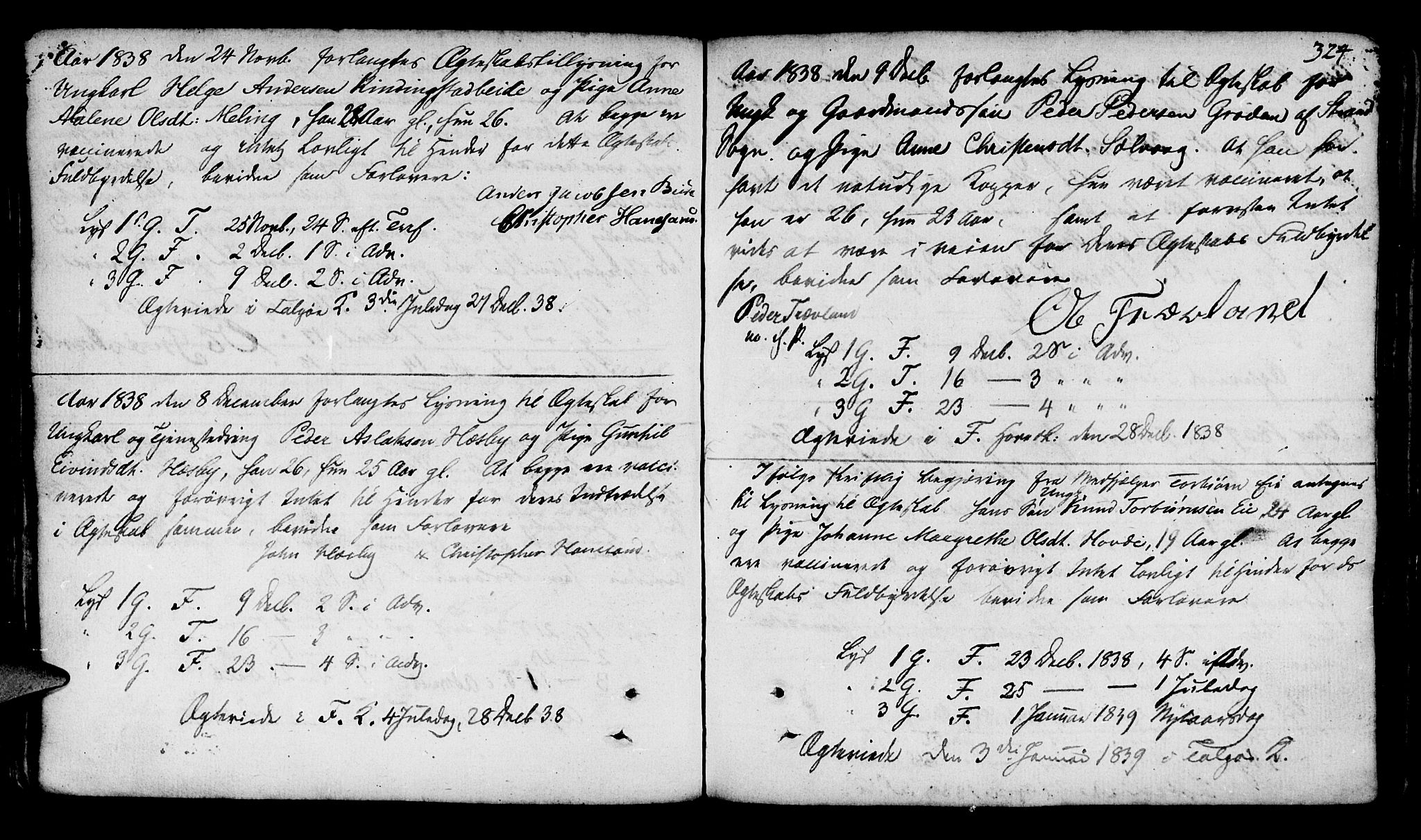 Finnøy sokneprestkontor, AV/SAST-A-101825/H/Ha/Haa/L0005: Parish register (official) no. A 5, 1773-1816, p. 324