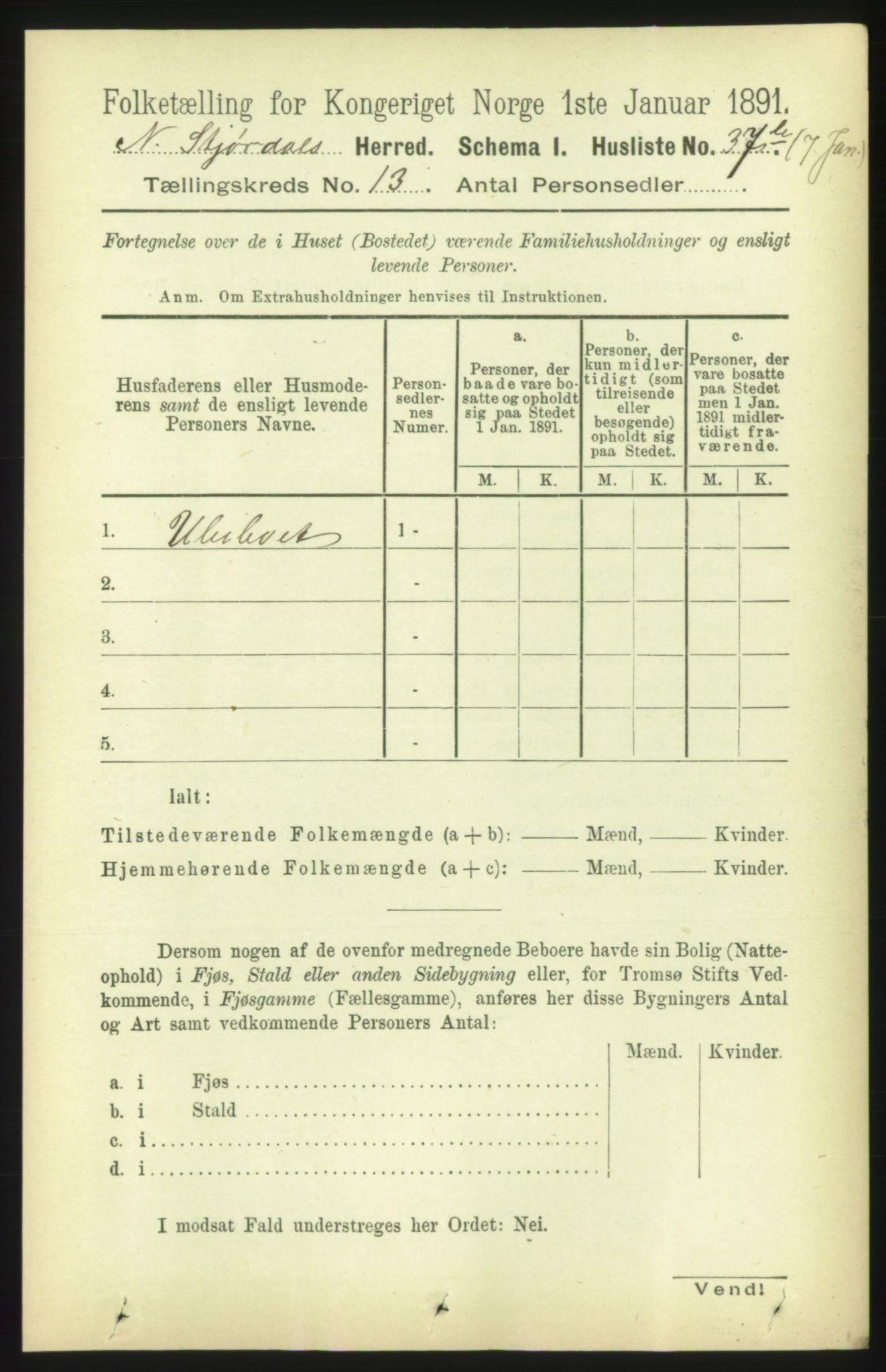 RA, 1891 census for 1714 Nedre Stjørdal, 1891, p. 6213