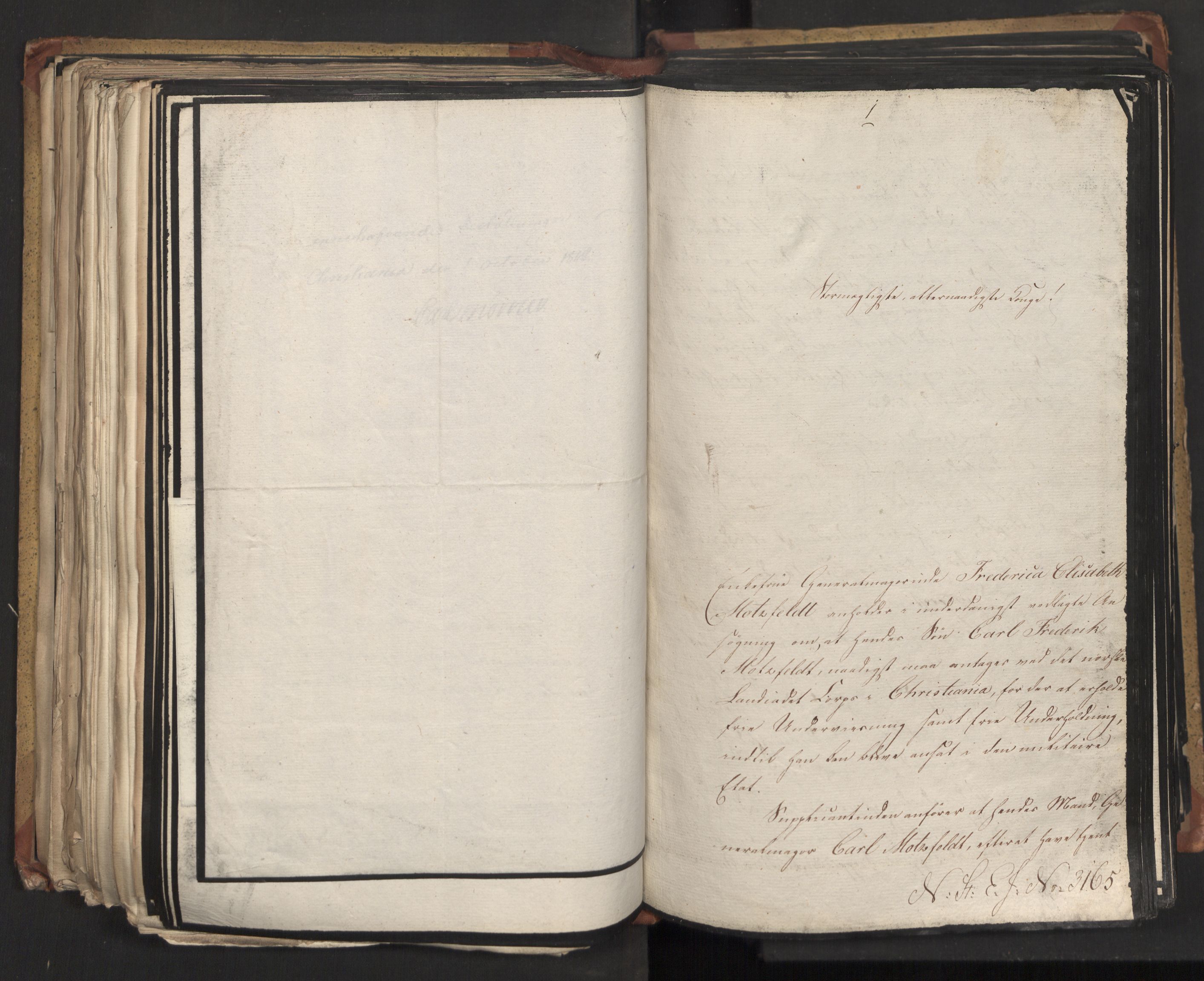 Statsrådsavdelingen i Stockholm, AV/RA-S-1003/D/Da/L0015: Regjeringsinnstillinger nr. 3058-3300, 1818, p. 271