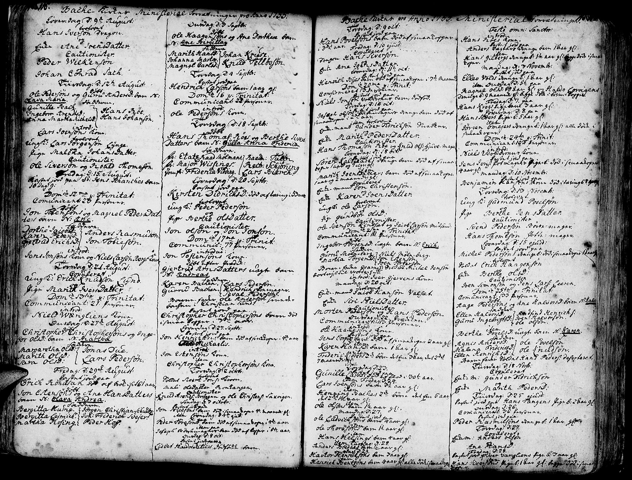 Ministerialprotokoller, klokkerbøker og fødselsregistre - Sør-Trøndelag, SAT/A-1456/606/L0276: Parish register (official) no. 606A01 /2, 1727-1779, p. 116-117