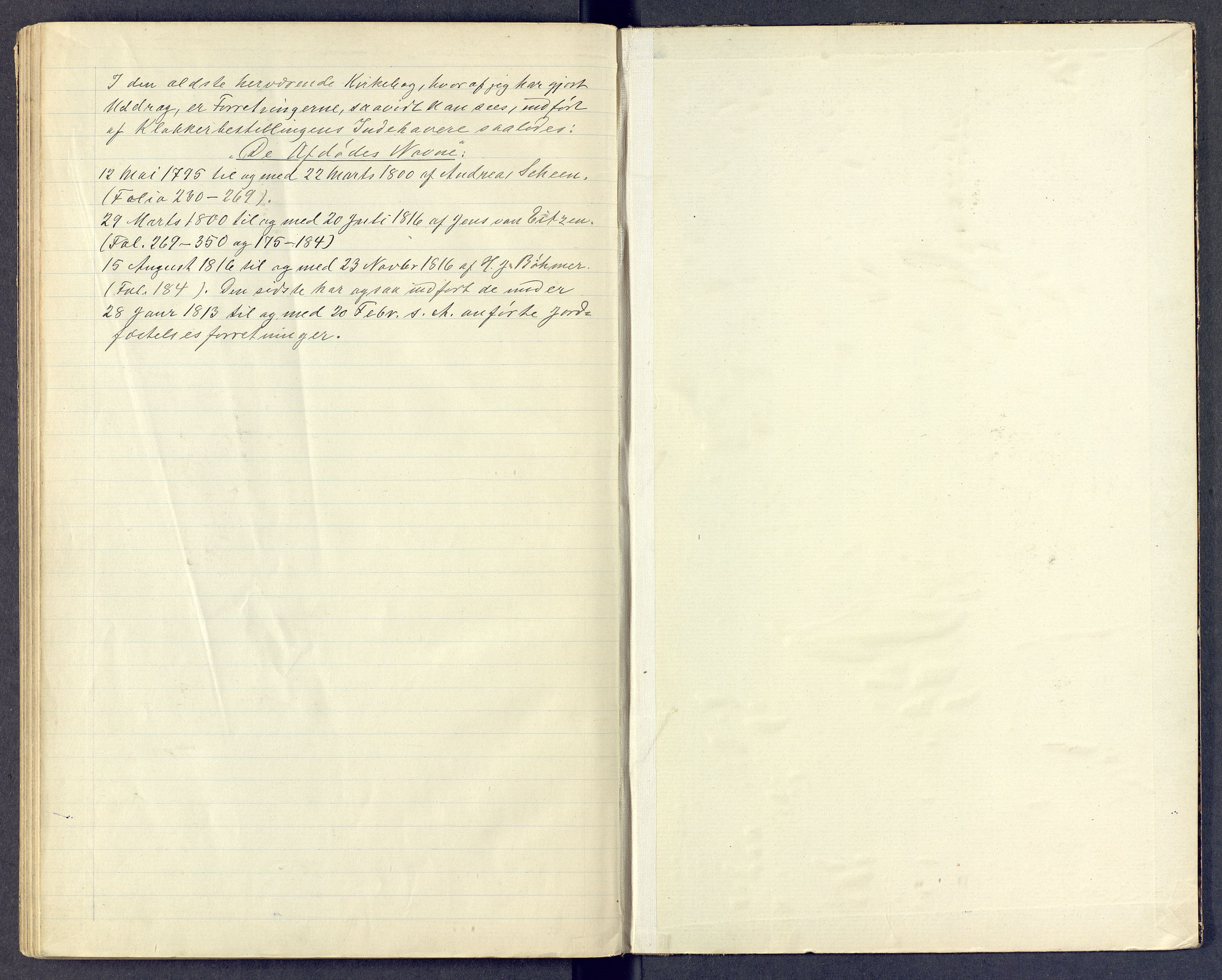 Kongsberg kirkebøker, SAKO/A-22/G/Ga/L0000e: Parish register (copy) no. 0e, 1795-1816
