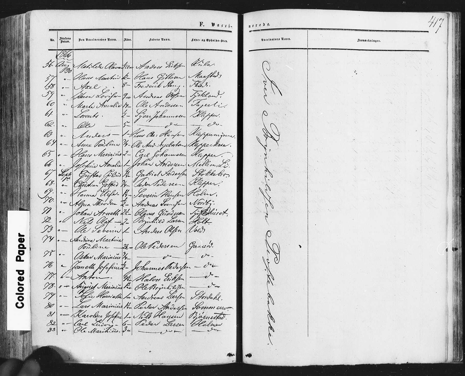 Idd prestekontor Kirkebøker, AV/SAO-A-10911/F/Fc/L0005: Parish register (official) no. III 5, 1861-1877, p. 417