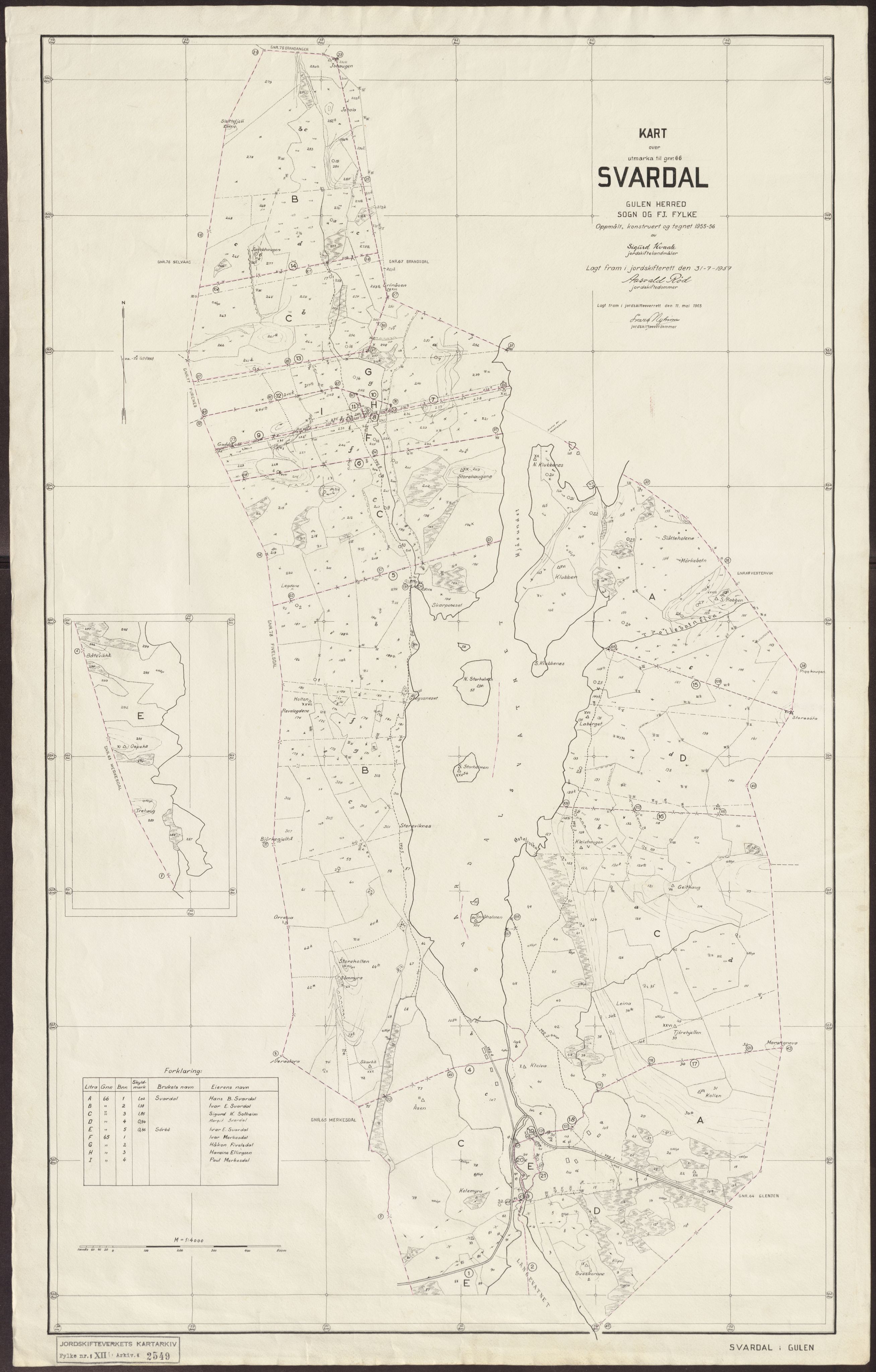 Jordskifteverkets kartarkiv, RA/S-3929/T, 1859-1988, p. 3135