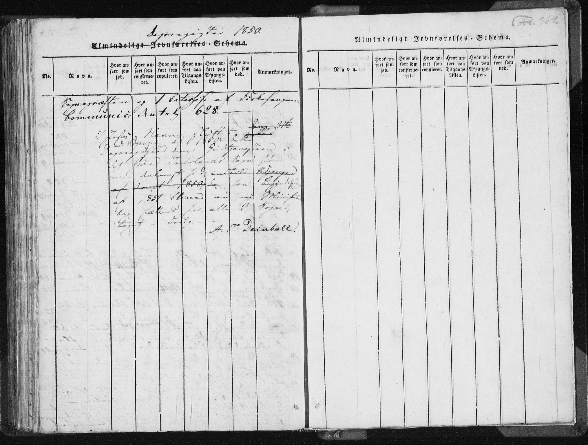 Vikedal sokneprestkontor, AV/SAST-A-101840/01/IV: Parish register (official) no. A 5, 1817-1850, p. 364