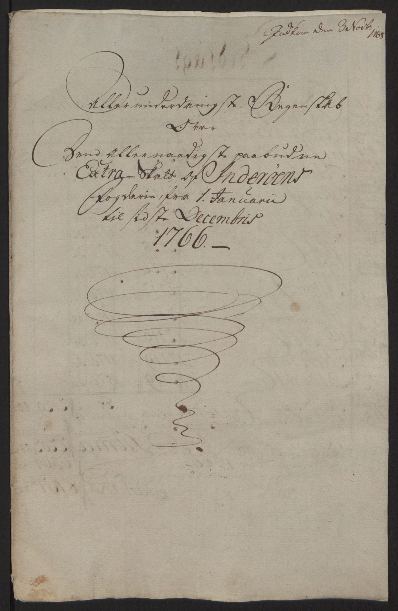 Rentekammeret inntil 1814, Reviderte regnskaper, Fogderegnskap, RA/EA-4092/R63/L4420: Ekstraskatten Inderøy, 1762-1772, p. 191