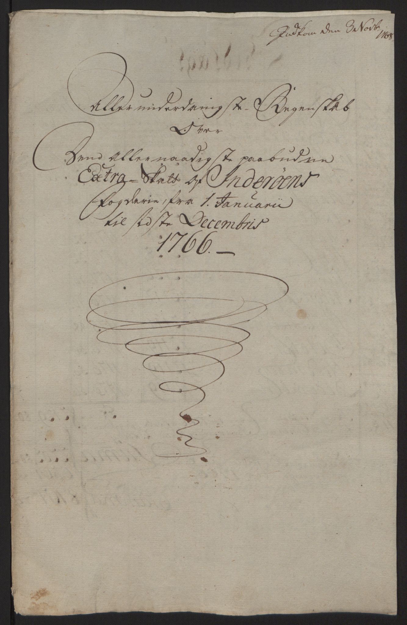 Rentekammeret inntil 1814, Reviderte regnskaper, Fogderegnskap, AV/RA-EA-4092/R63/L4420: Ekstraskatten Inderøy, 1762-1772, p. 191