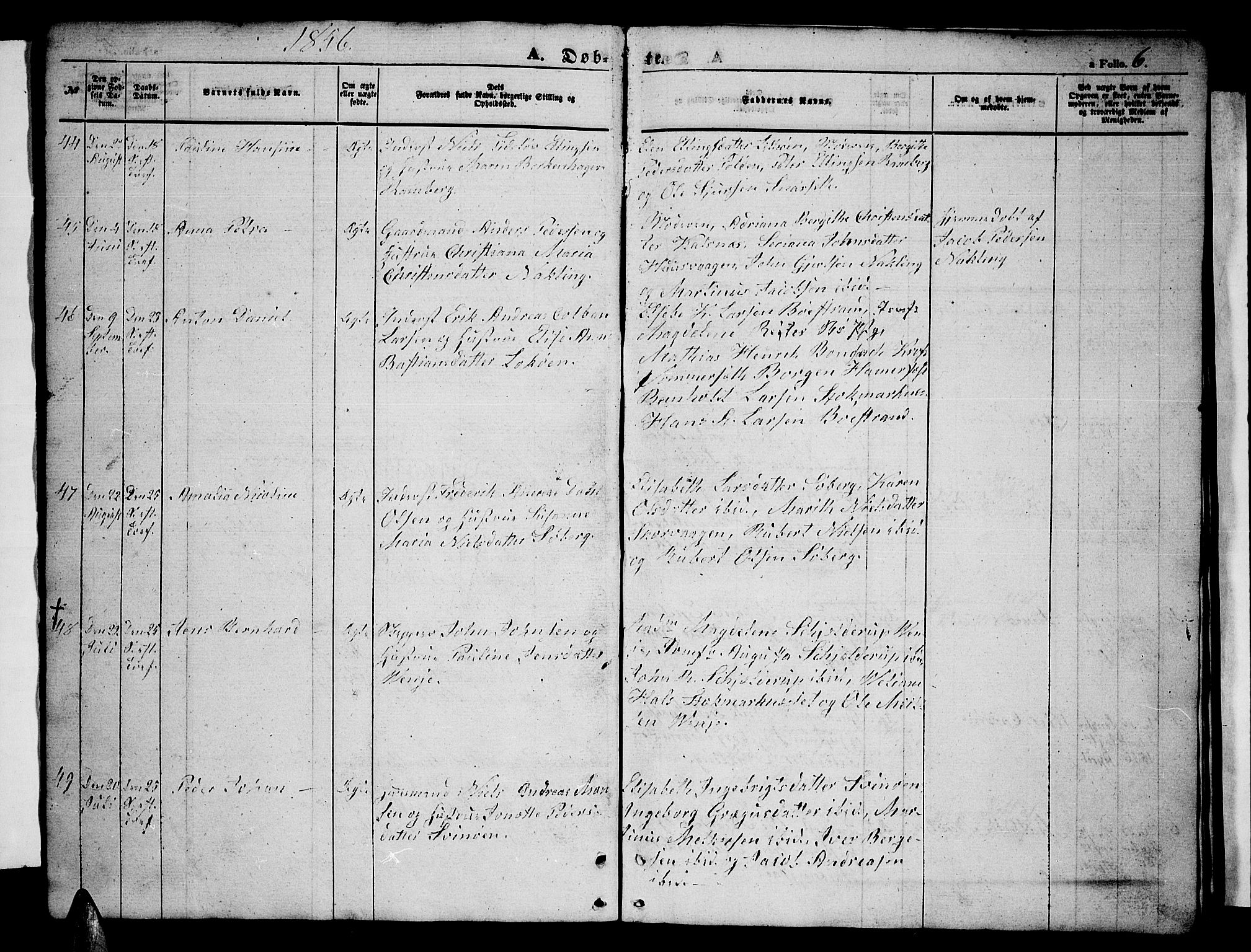 Ministerialprotokoller, klokkerbøker og fødselsregistre - Nordland, SAT/A-1459/891/L1313: Parish register (copy) no. 891C02, 1856-1870, p. 6