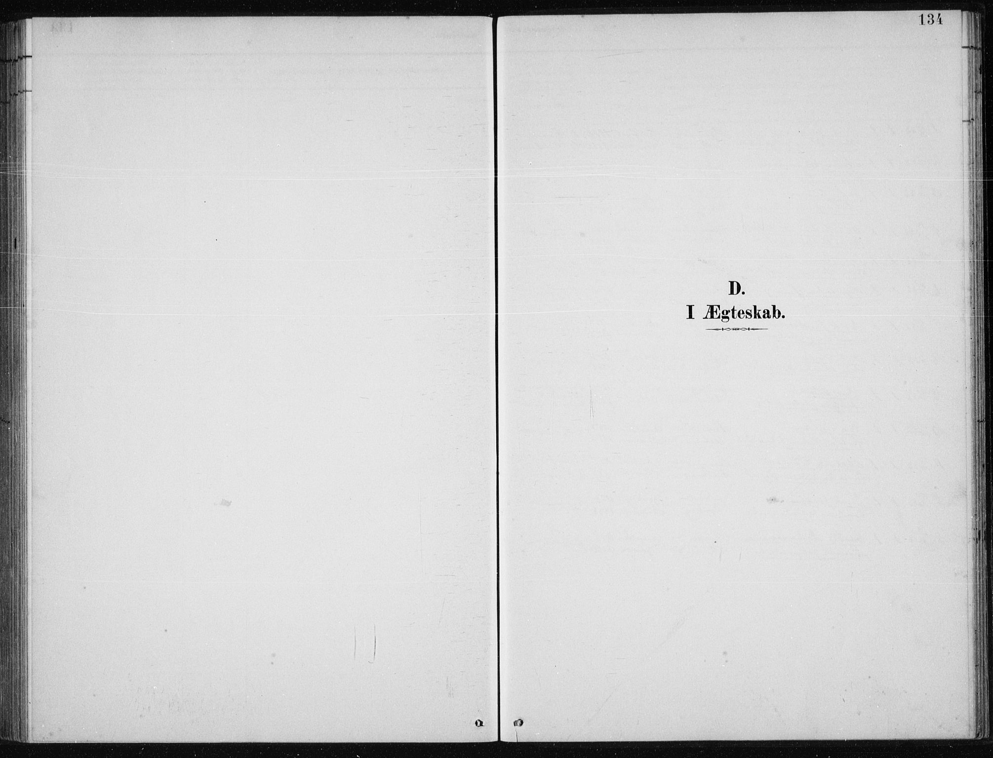 Tysvær sokneprestkontor, SAST/A -101864/H/Ha/Hab/L0004: Parish register (copy) no. B 4, 1883-1896, p. 134