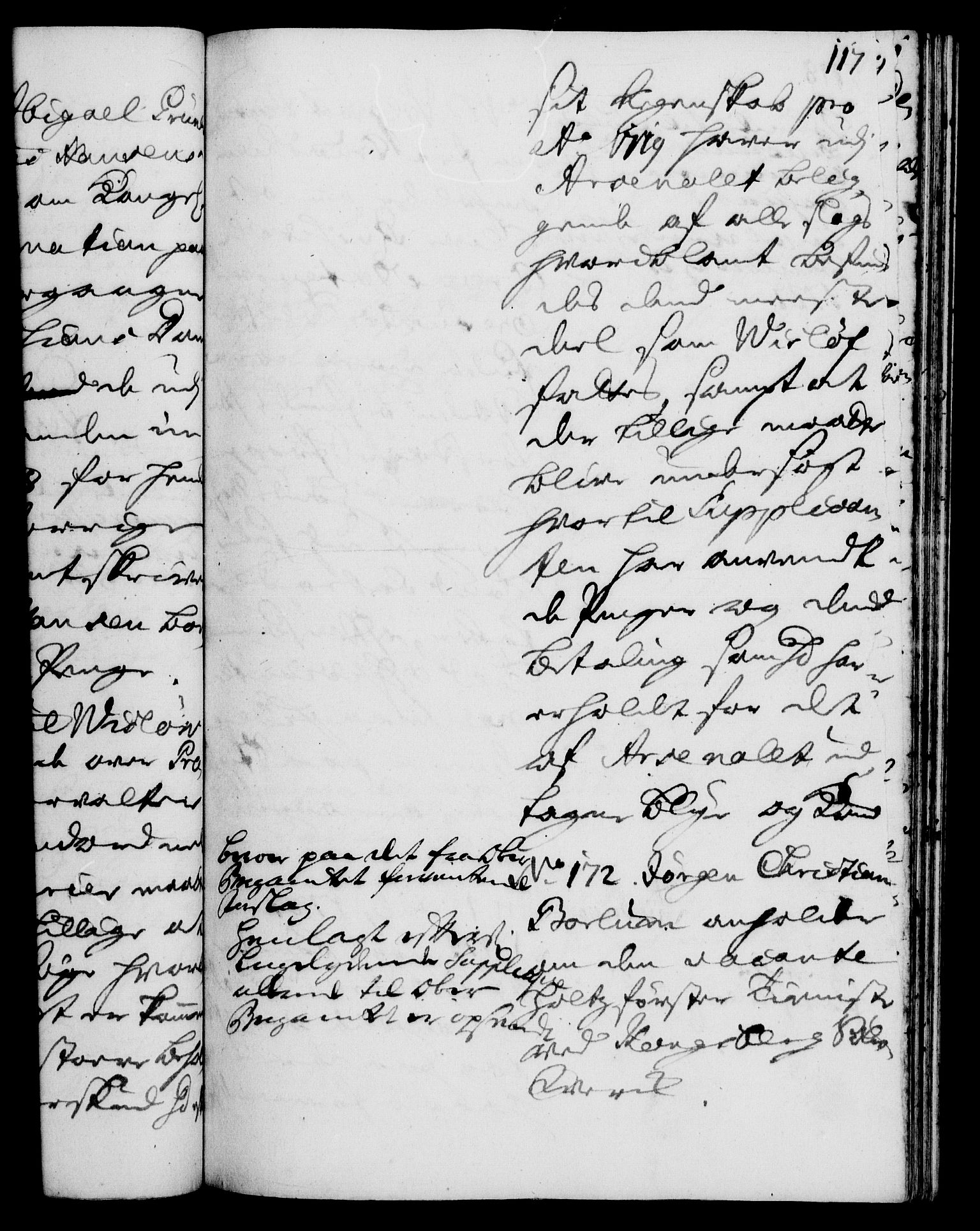 Rentekammeret, Kammerkanselliet, RA/EA-3111/G/Gh/Gha/L0009: Norsk ekstraktmemorialprotokoll (merket RK 53.54), 1726-1728, p. 117