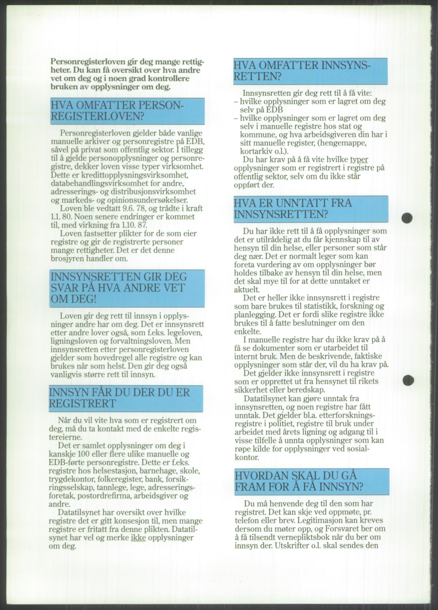 Det Norske Forbundet av 1948/Landsforeningen for Lesbisk og Homofil Frigjøring, AV/RA-PA-1216/D/Dd/L0001: Diskriminering, 1973-1991, p. 1144