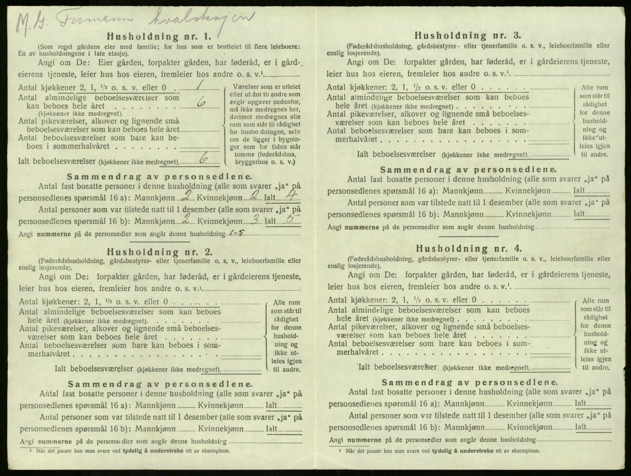 SAKO, 1920 census for Stokke, 1920, p. 1024