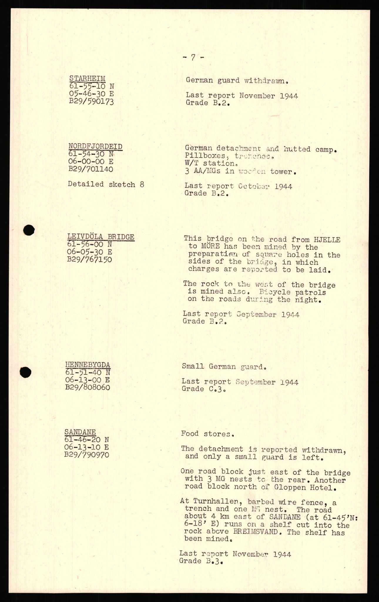 Forsvaret, Forsvarets overkommando II, AV/RA-RAFA-3915/D/Dd/L0017: Sogn og Fjordane / Hordaland, 1943-1945, p. 21