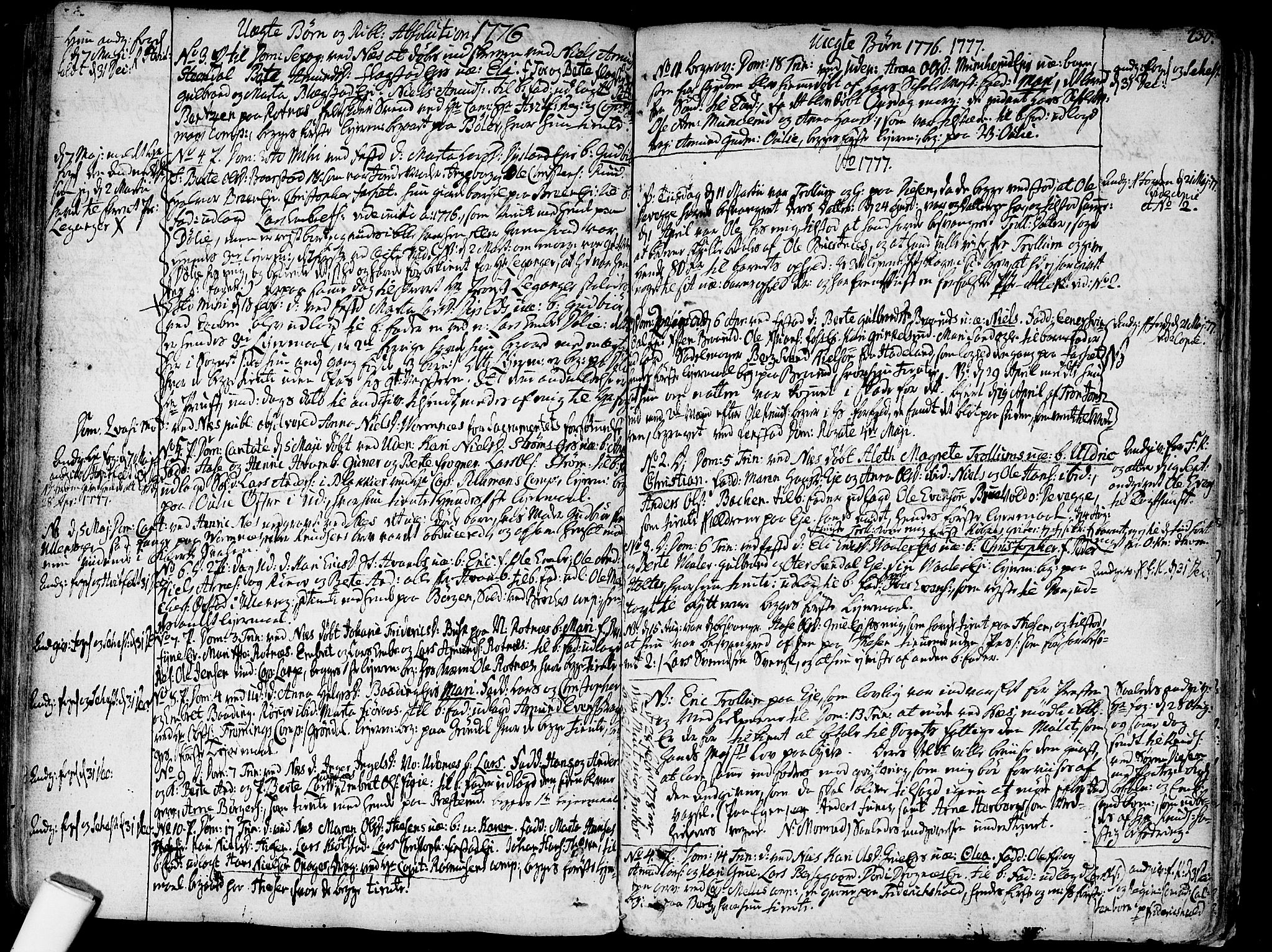 Nes prestekontor Kirkebøker, SAO/A-10410/F/Fa/L0003: Parish register (official) no. I 3, 1734-1781, p. 230