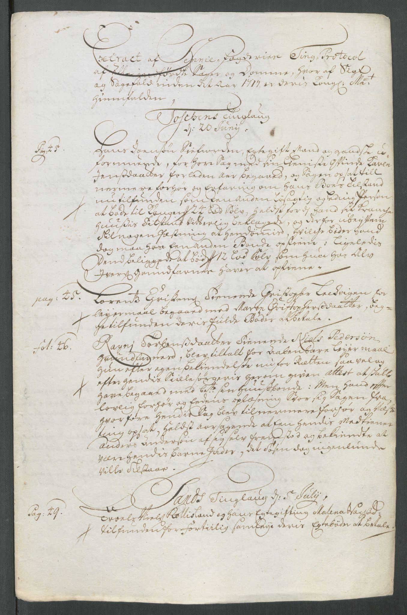 Rentekammeret inntil 1814, Reviderte regnskaper, Fogderegnskap, AV/RA-EA-4092/R68/L4763: Fogderegnskap Senja og Troms, 1717, p. 321