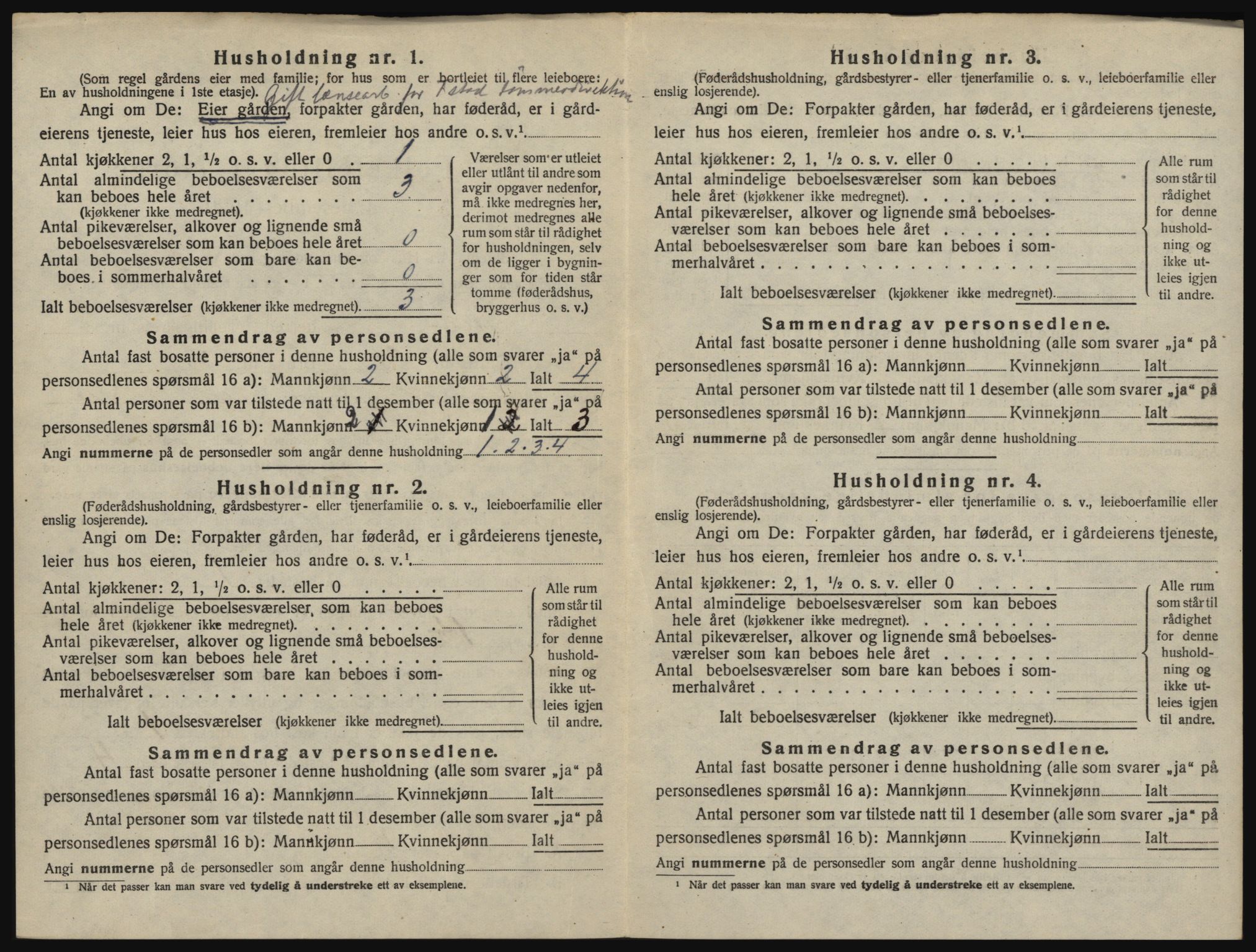 SAO, 1920 census for Tune, 1920, p. 65