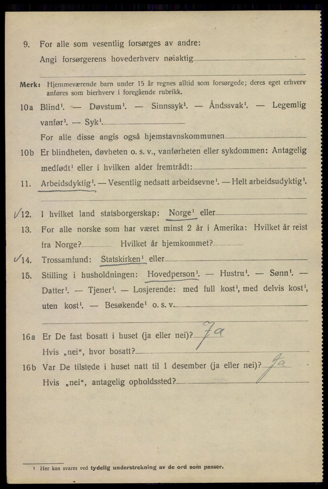 SAO, 1920 census for Kristiania, 1920, p. 332682