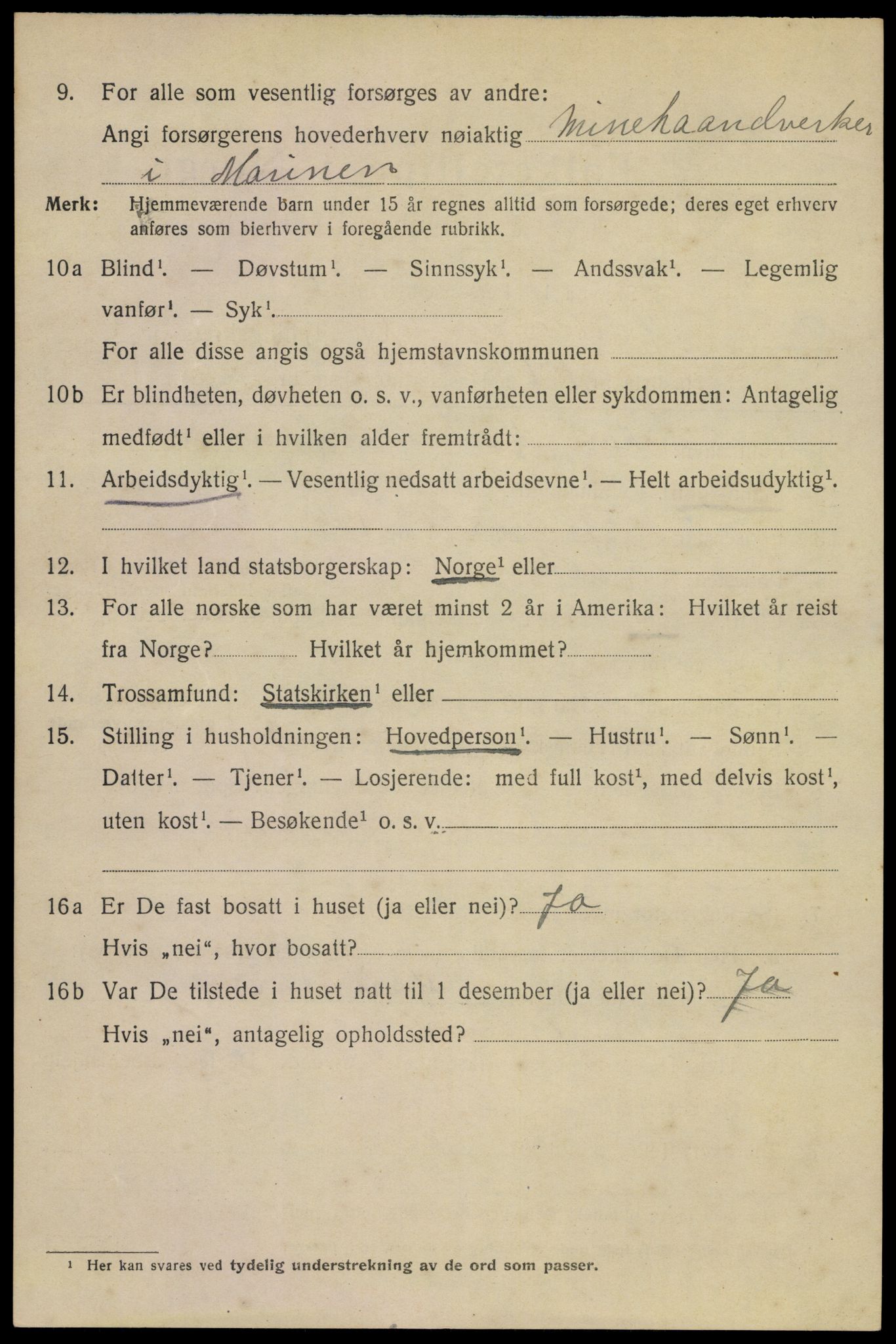 SAKO, 1920 census for Horten, 1920, p. 19290
