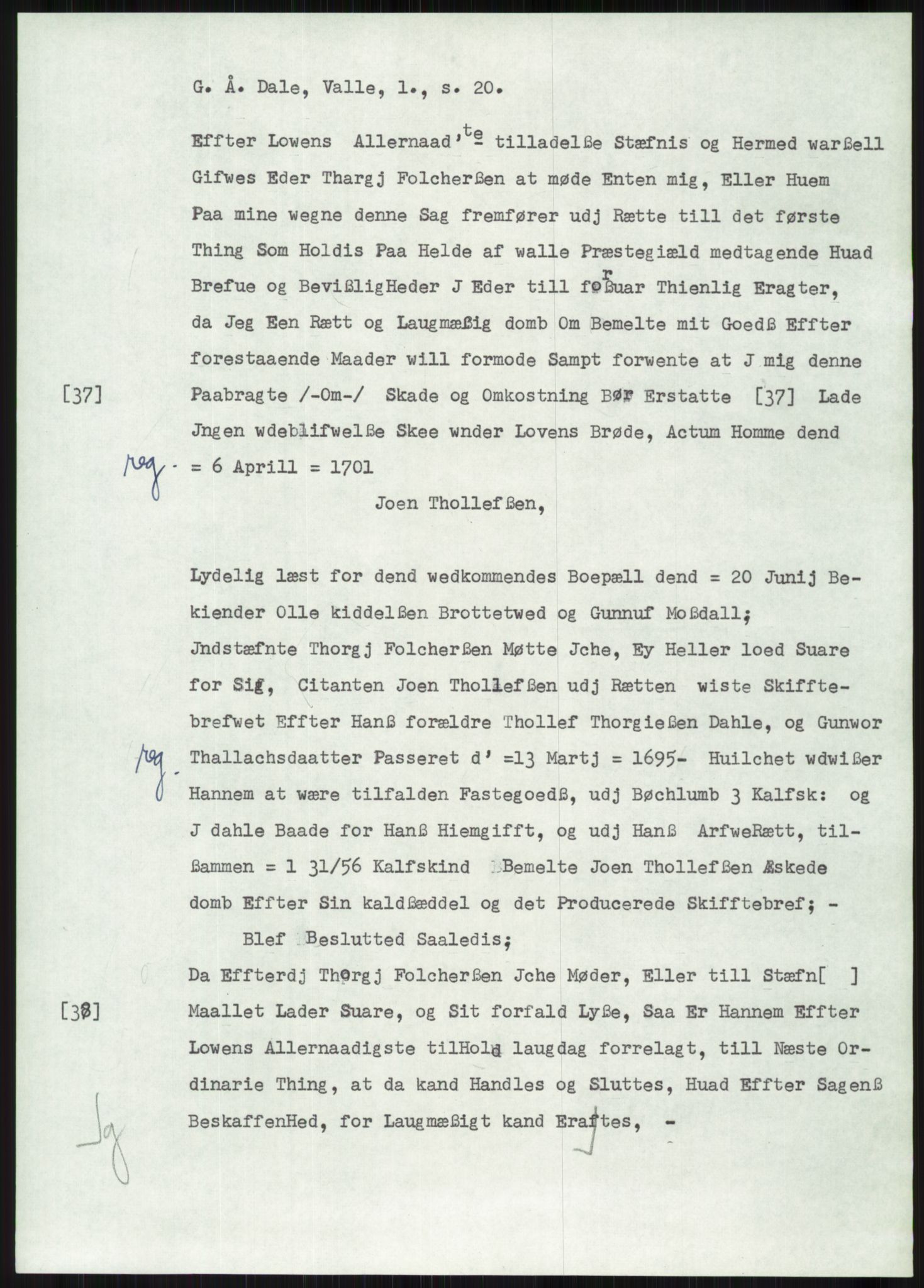 Samlinger til kildeutgivelse, Diplomavskriftsamlingen, AV/RA-EA-4053/H/Ha, p. 1614