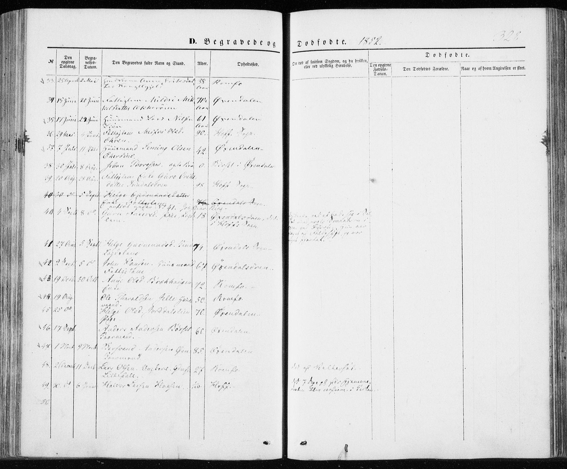 Ministerialprotokoller, klokkerbøker og fødselsregistre - Møre og Romsdal, AV/SAT-A-1454/590/L1013: Parish register (official) no. 590A05, 1847-1877, p. 328