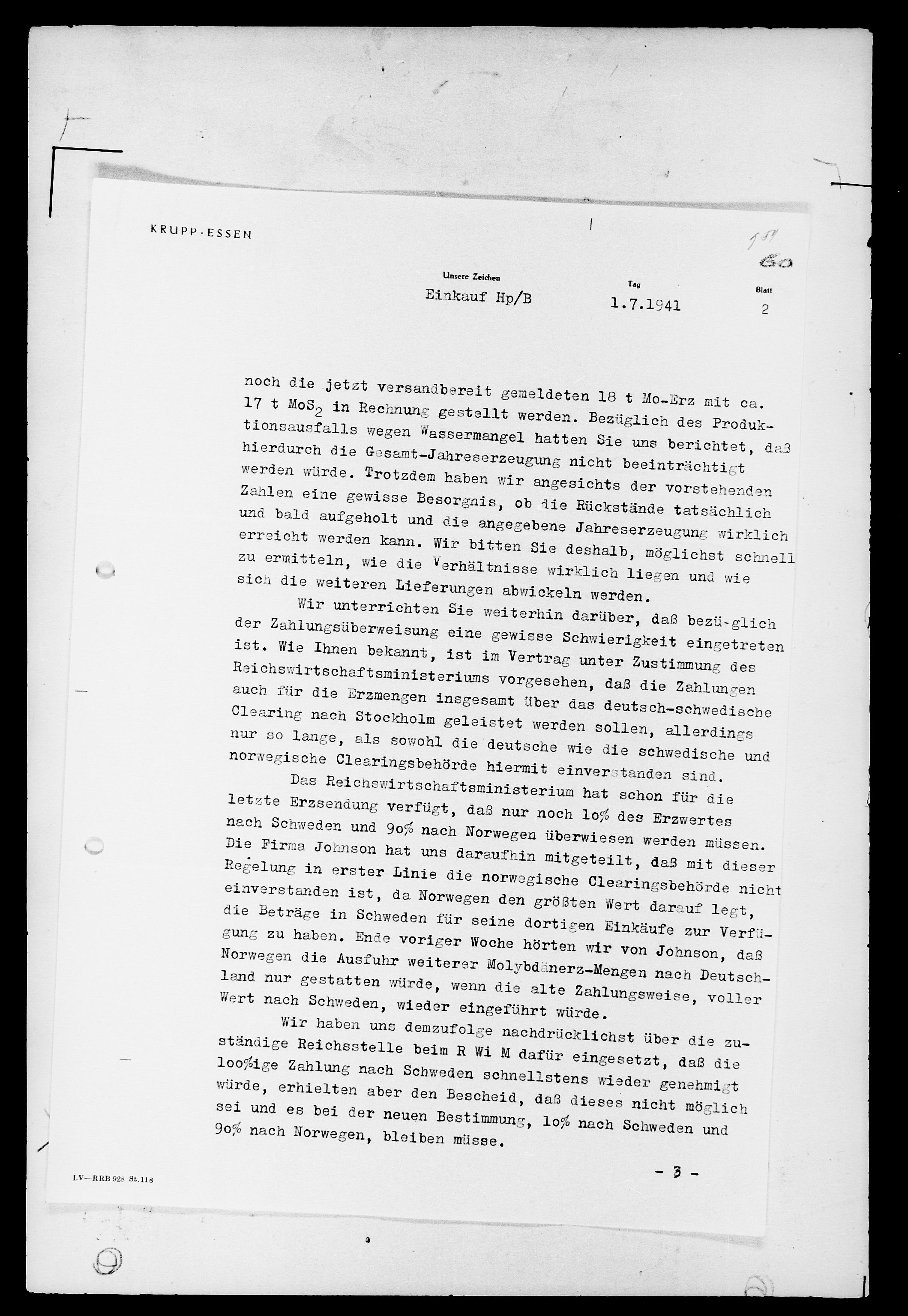 Documents Section, AV/RA-RAFA-2200/V/L0071: Film med FO IIs bestillingsnummer., 1940-1945, p. 215