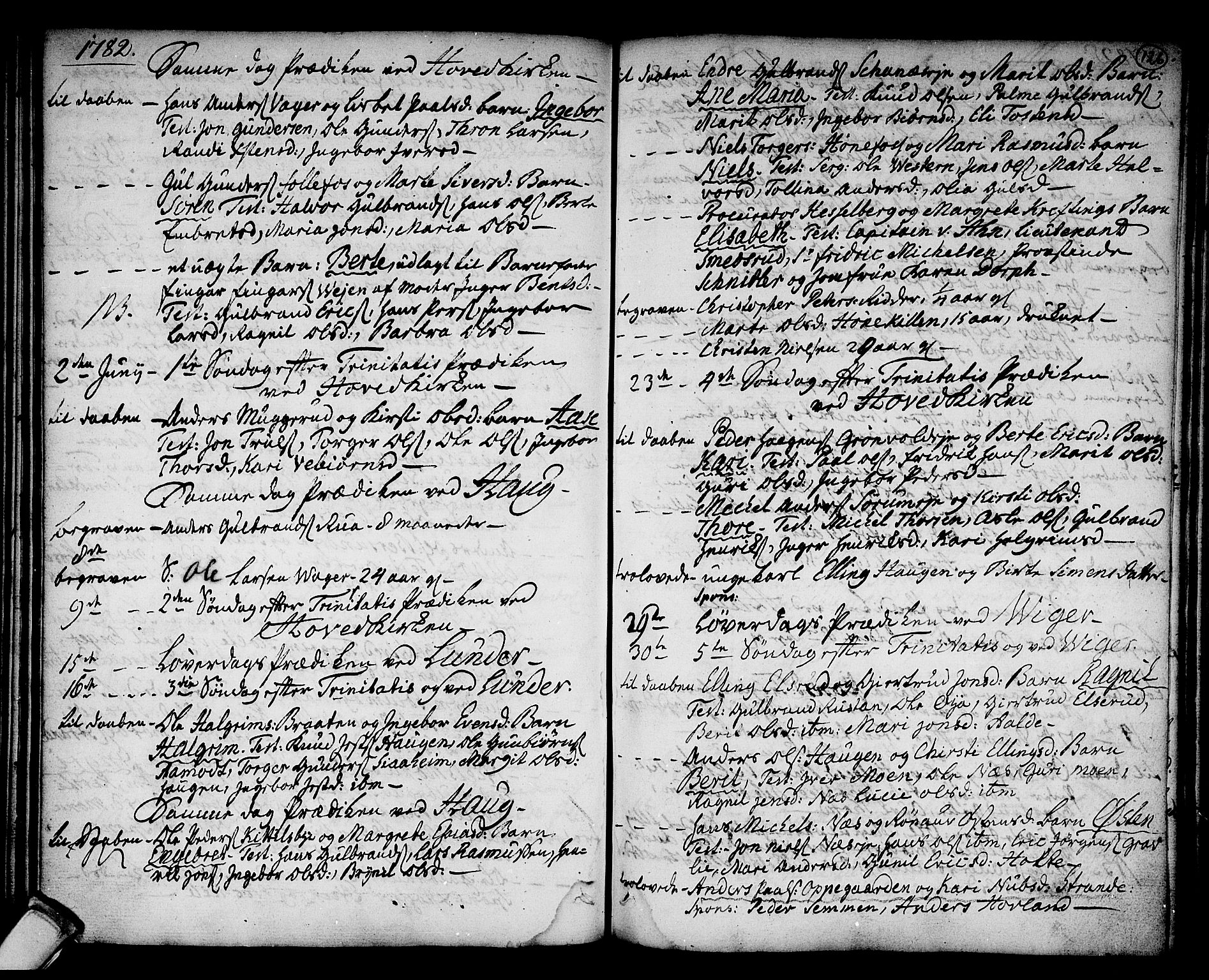 Norderhov kirkebøker, AV/SAKO-A-237/F/Fa/L0005: Parish register (official) no. 5, 1775-1789, p. 126