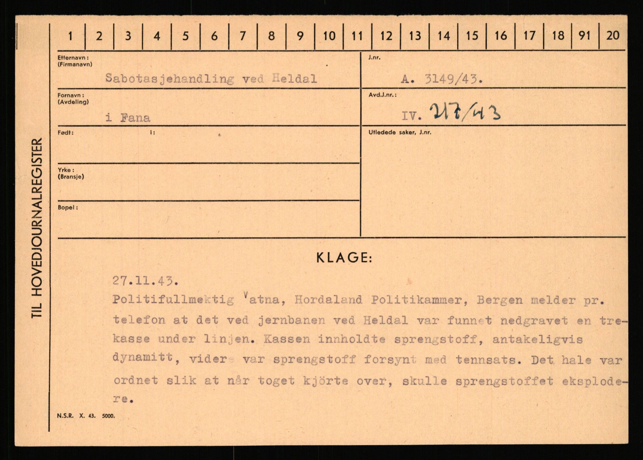 Statspolitiet - Hovedkontoret / Osloavdelingen, AV/RA-S-1329/C/Ca/L0013: Raa - Servold, 1943-1945, p. 3216