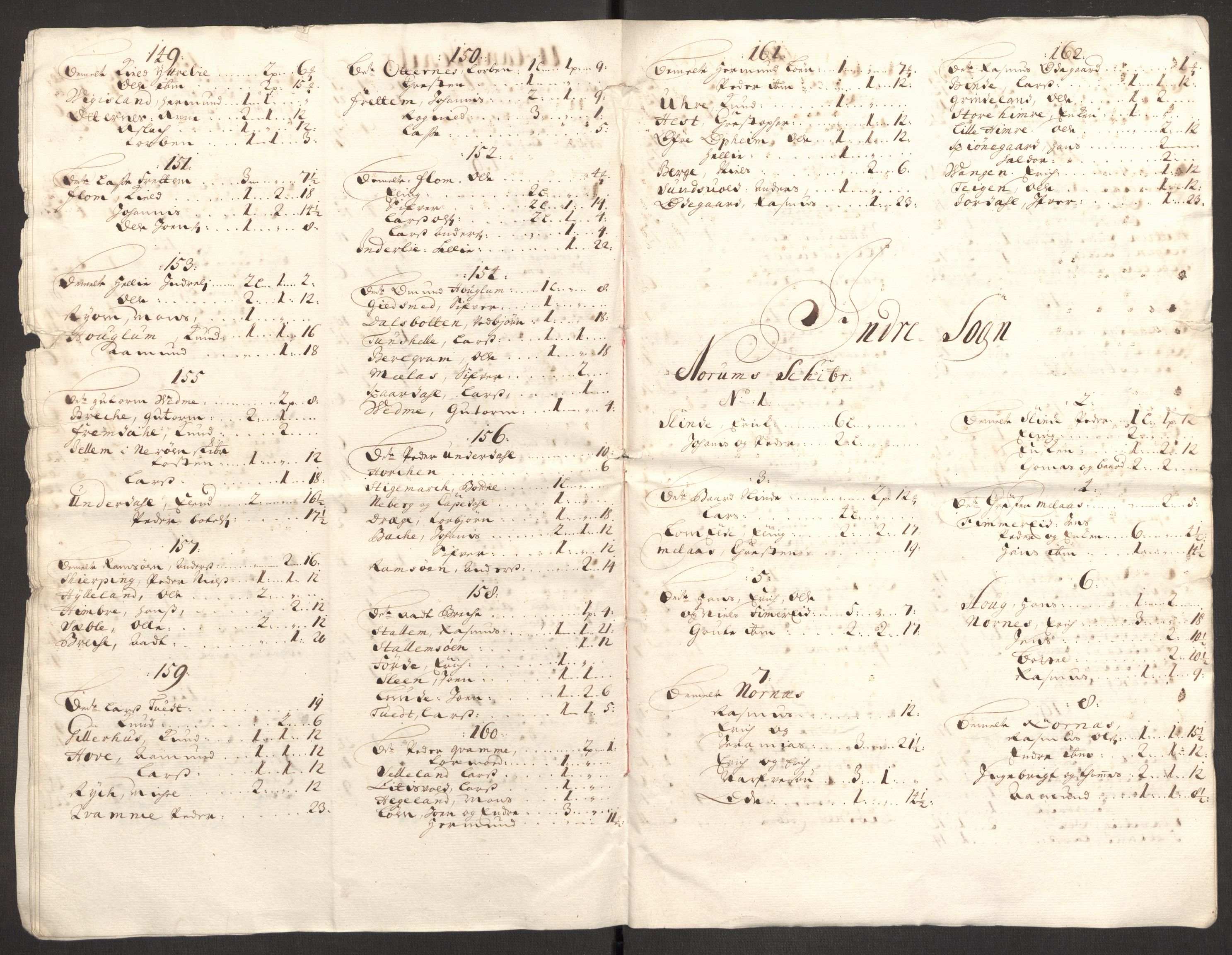 Rentekammeret inntil 1814, Reviderte regnskaper, Fogderegnskap, AV/RA-EA-4092/R52/L3315: Fogderegnskap Sogn, 1708, p. 360