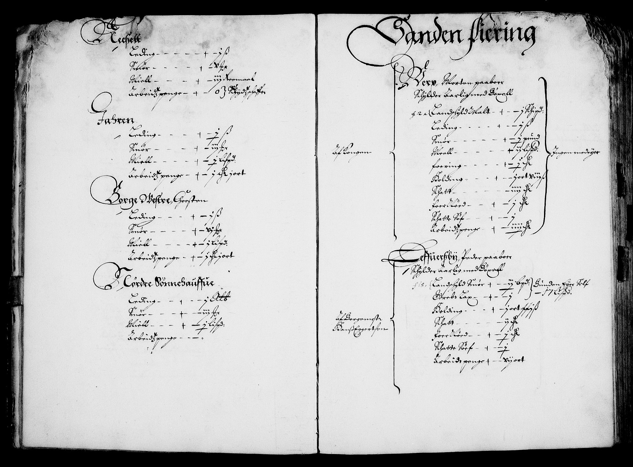 Rentekammeret inntil 1814, Realistisk ordnet avdeling, RA/EA-4070/On/L0001/0001: Statens gods / [Jj 1]: Jordebok over Hannibal Sehesteds gods, 1651, p. 19