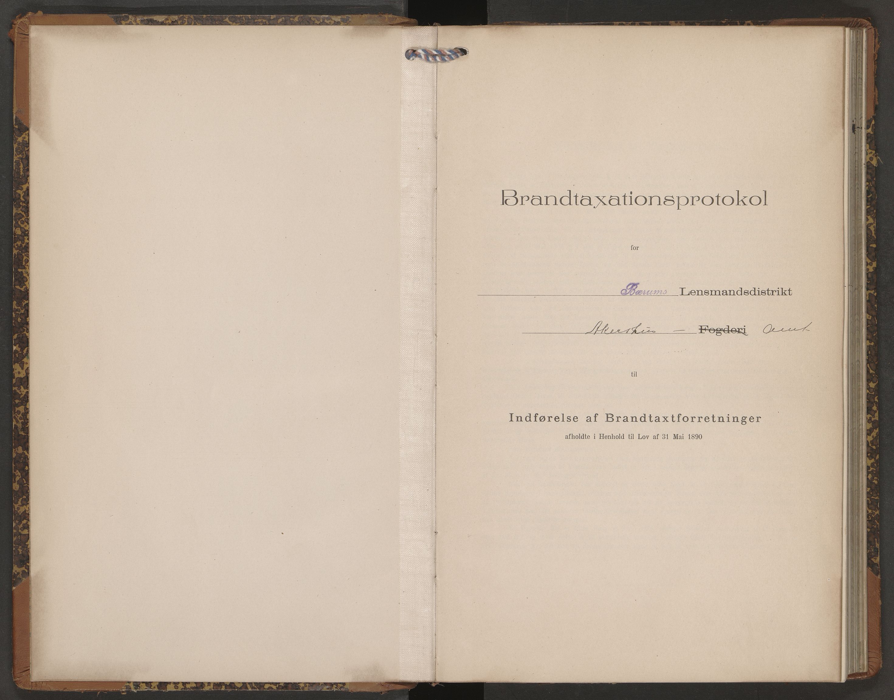 Norges brannkasse, branntakster Bærum, AV/SAO-A-11382/F/Fb/L0005: Branntakstprotokoll, 1911-1913