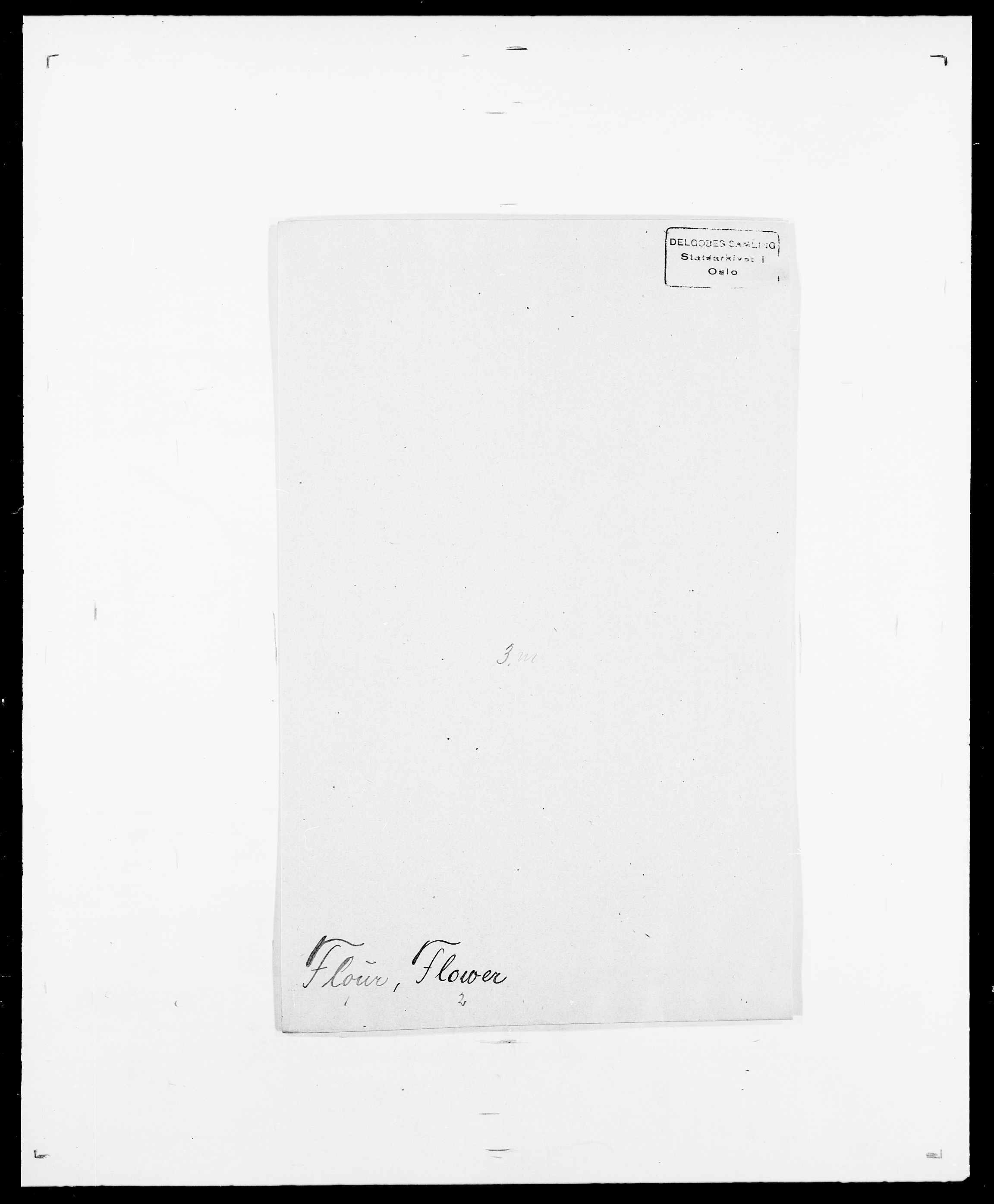 Delgobe, Charles Antoine - samling, SAO/PAO-0038/D/Da/L0012: Flor, Floer, Flohr - Fritzner, p. 478