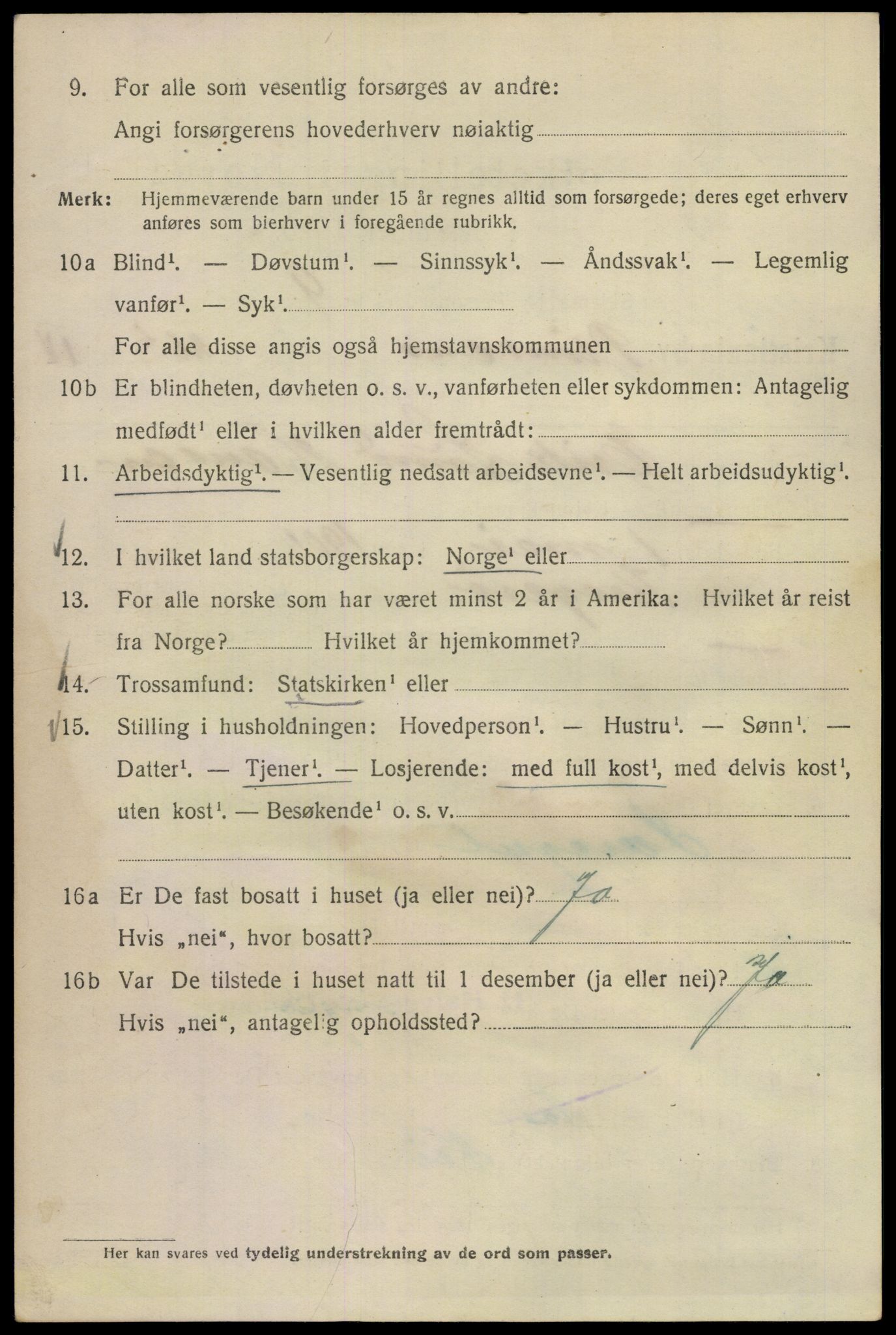 SAO, 1920 census for Kristiania, 1920, p. 458728