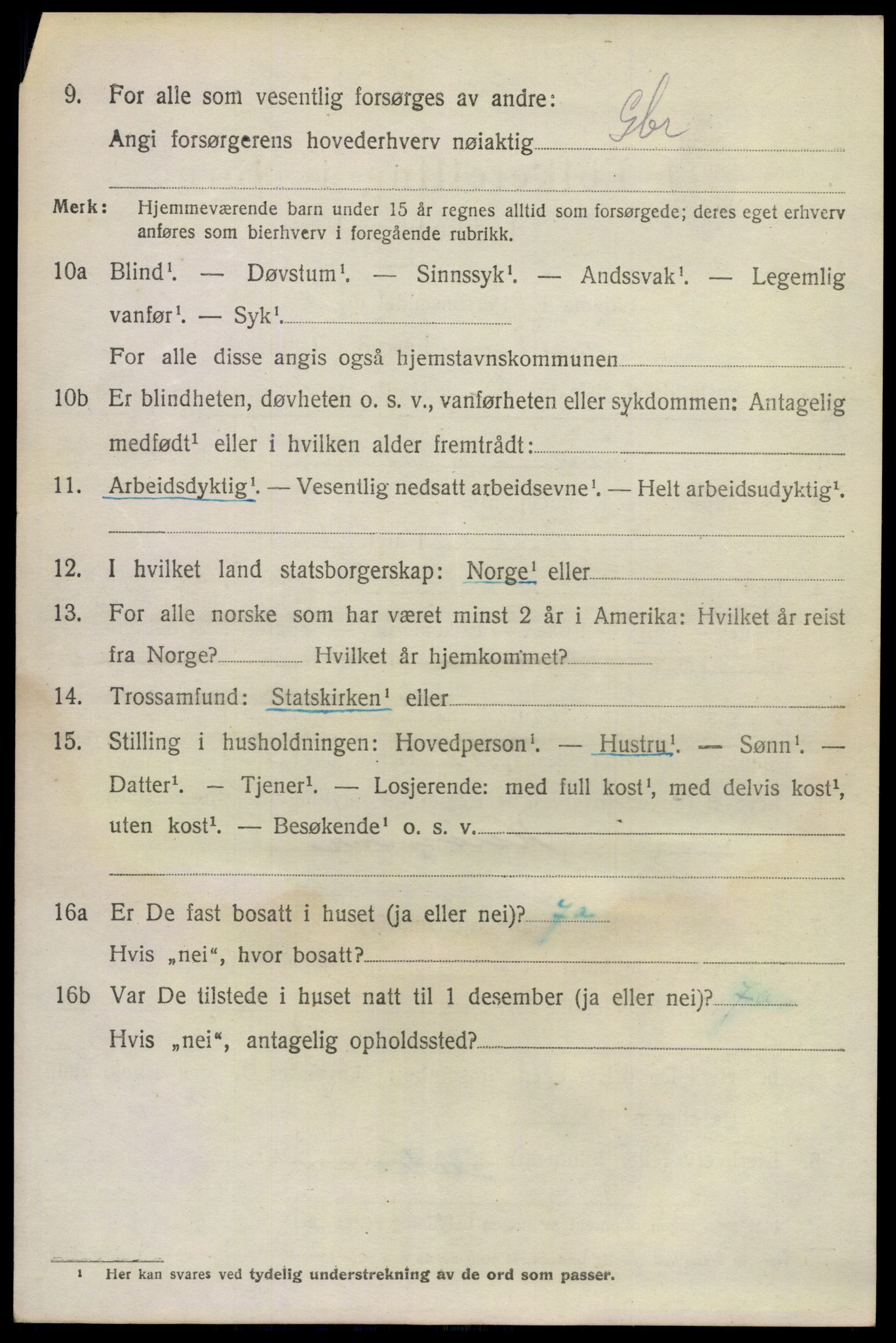 SAKO, 1920 census for Hurum, 1920, p. 3751