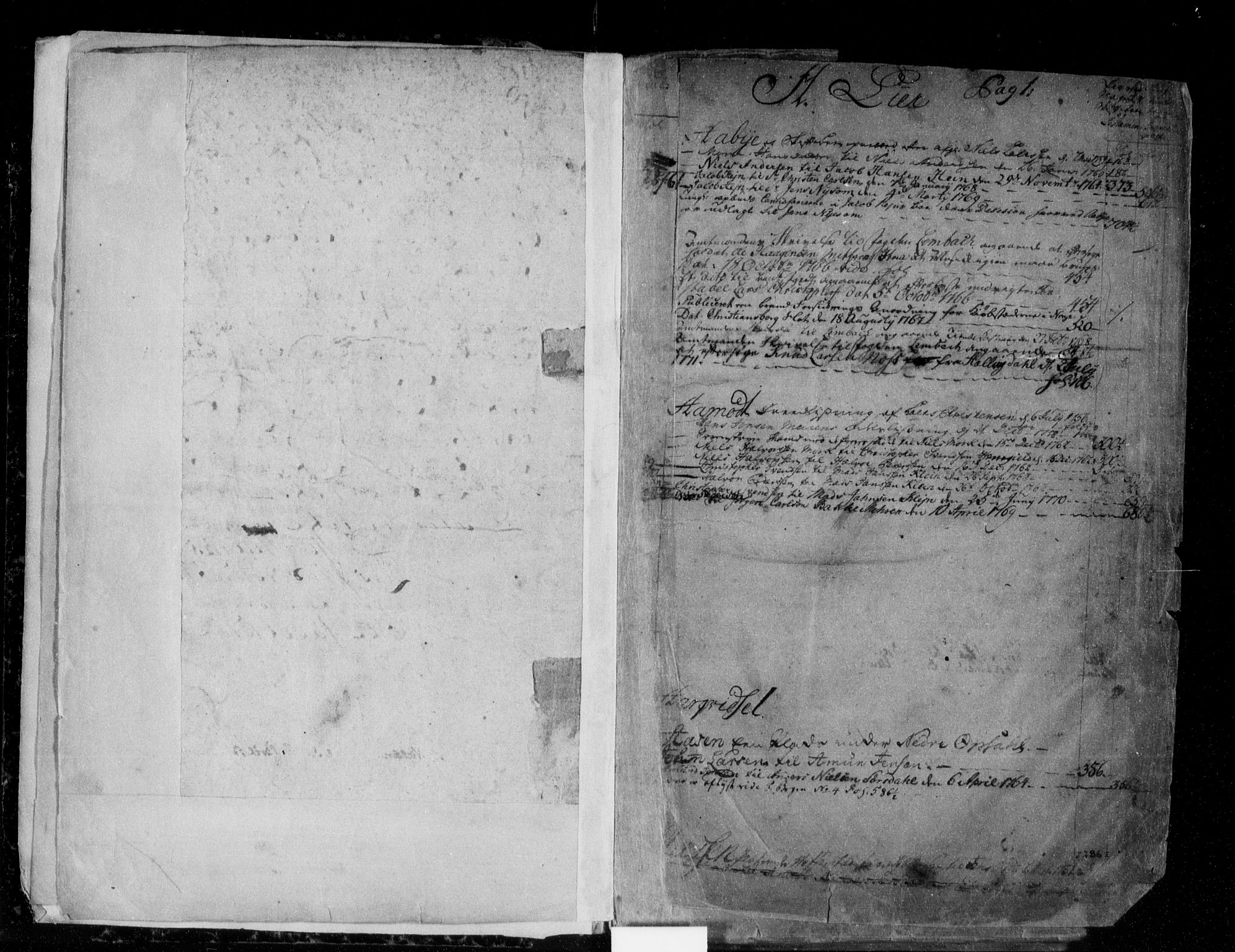 Lier, Røyken og Hurum sorenskriveri, SAKO/A-89/G/Gb/Gba/L0003: Mortgage register no. I 3, 1755-1771, p. 1